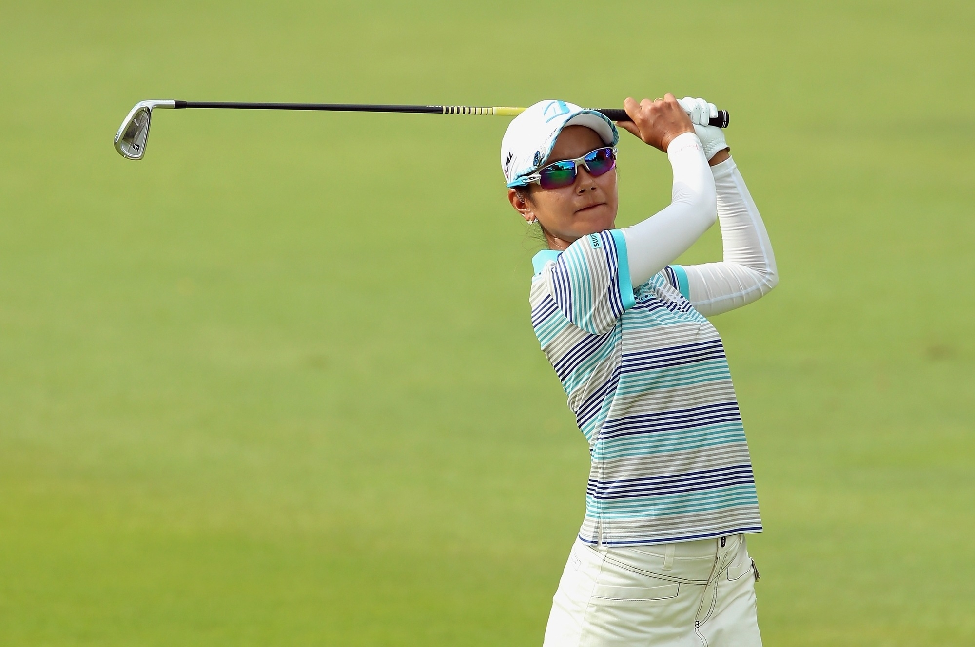 宮里藍、相性の良い大会で好結果がほしい！（Photo by Andrew Redington/Getty Images)