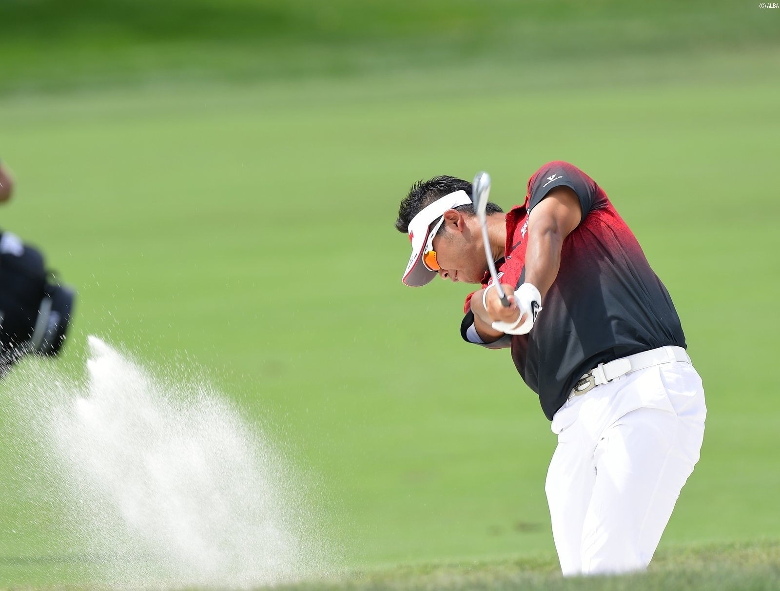初日は2アンダーの27位タイで終えた松山英樹（撮影：上山敬太）