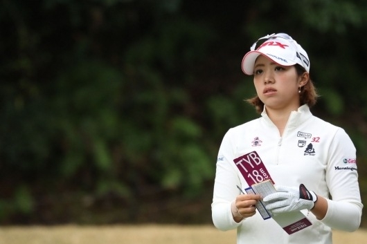 猛チャージで首位に浮上した大江香織（撮影：ALBA）
