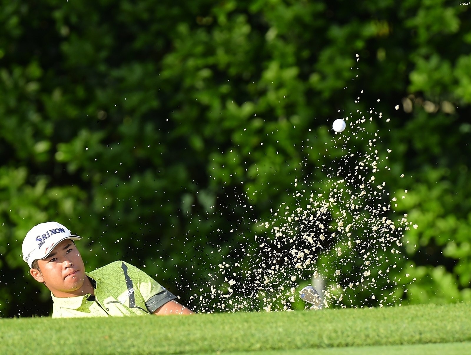松山英樹、スコアは伸ばしたが順位は18位タイに後退（撮影：上山敬太）