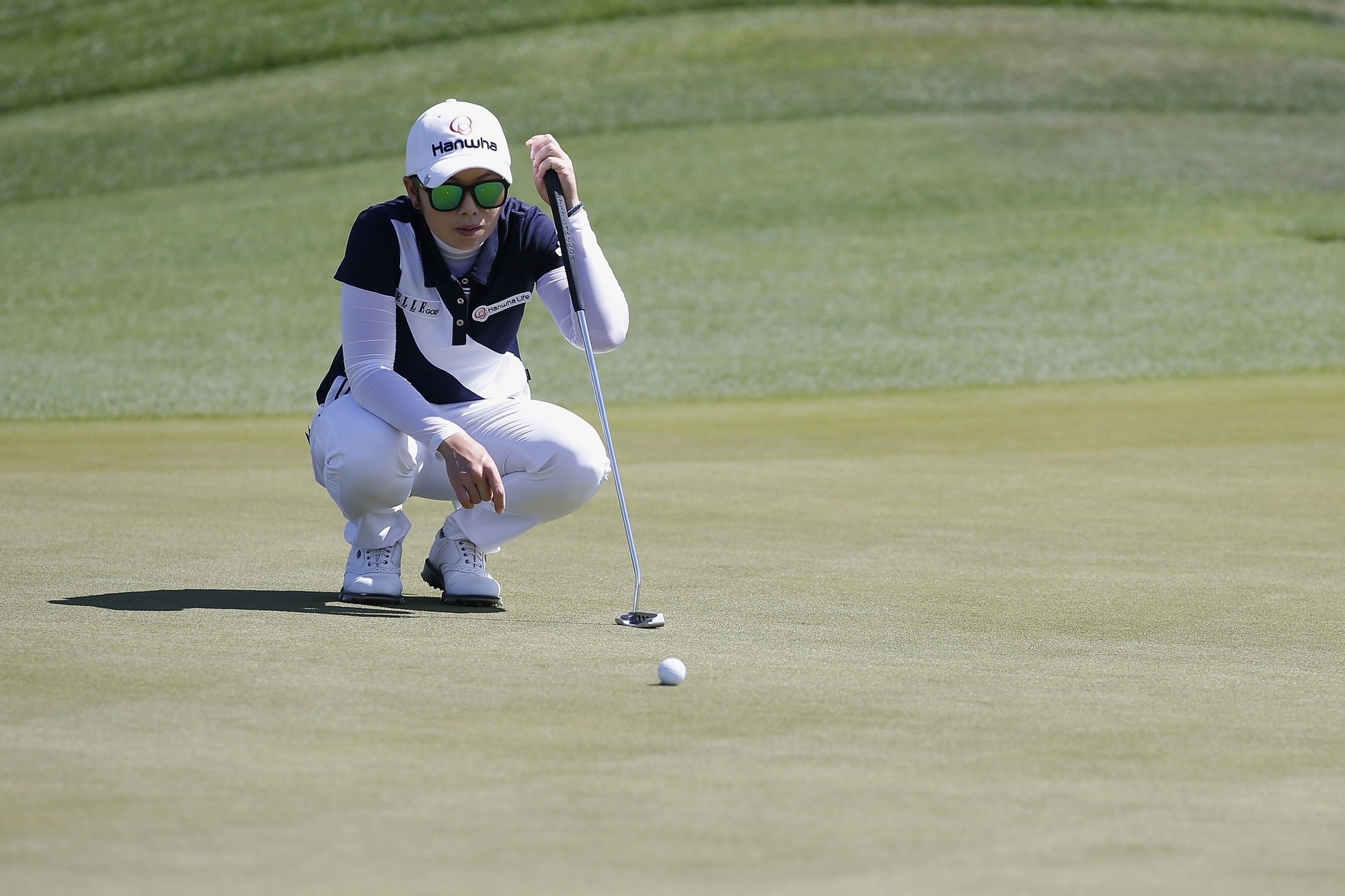 ジ・ウンヒ、7年ぶりの勝利に王手(Photo by Todd Warshaw/Getty Images)