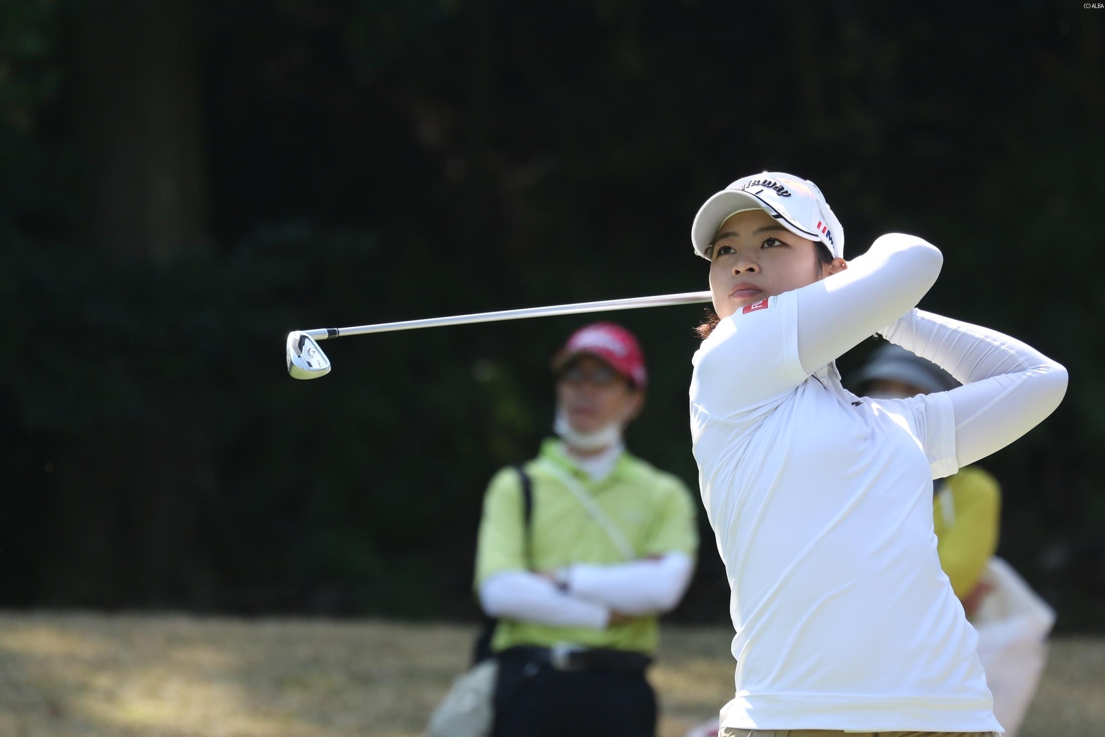 柏原明日架、最終日で猛チャージ、2週連続2位！（撮影：ALBA）