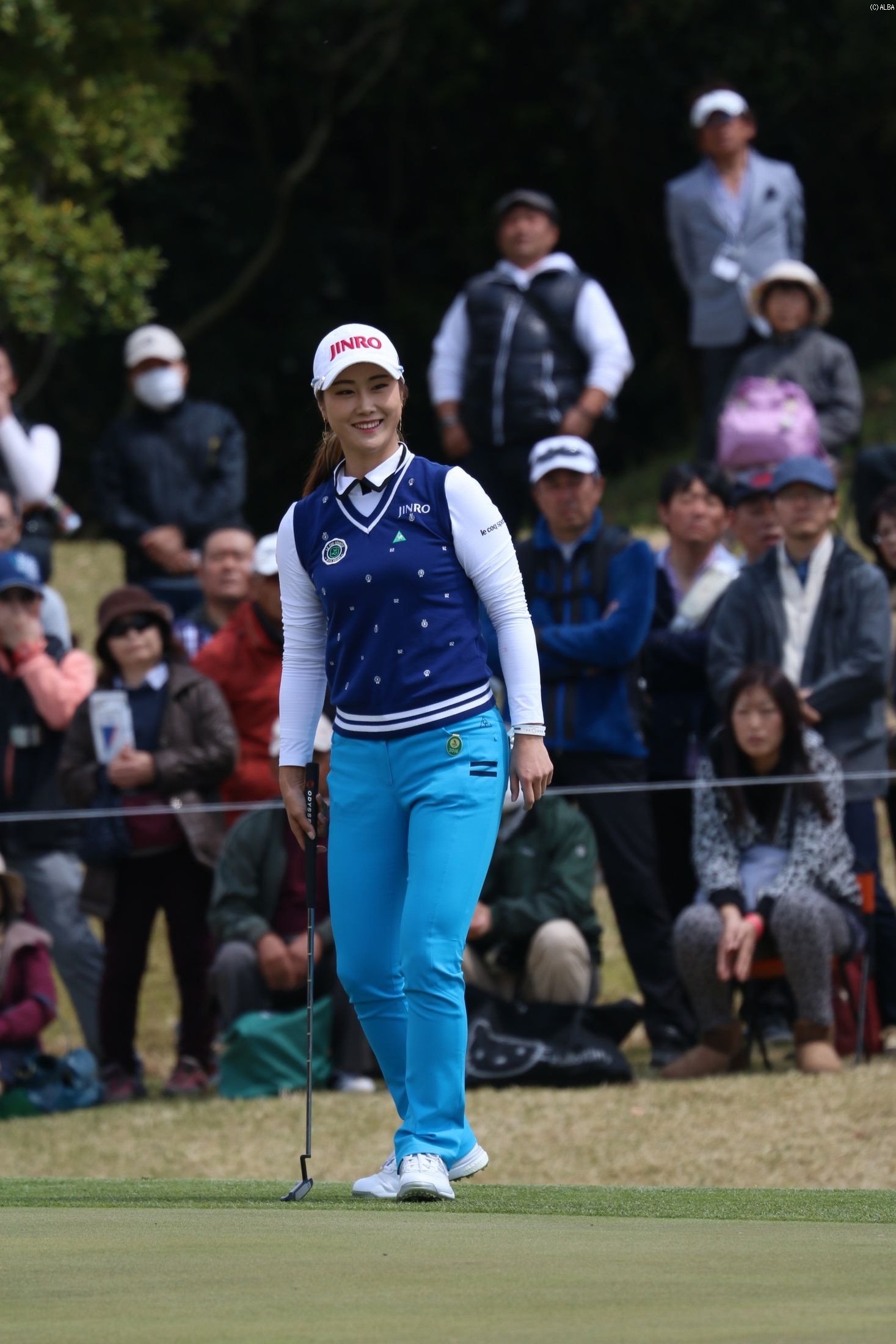 3打差で後半へ!3度目の正直なるか?(撮影:ALBA)