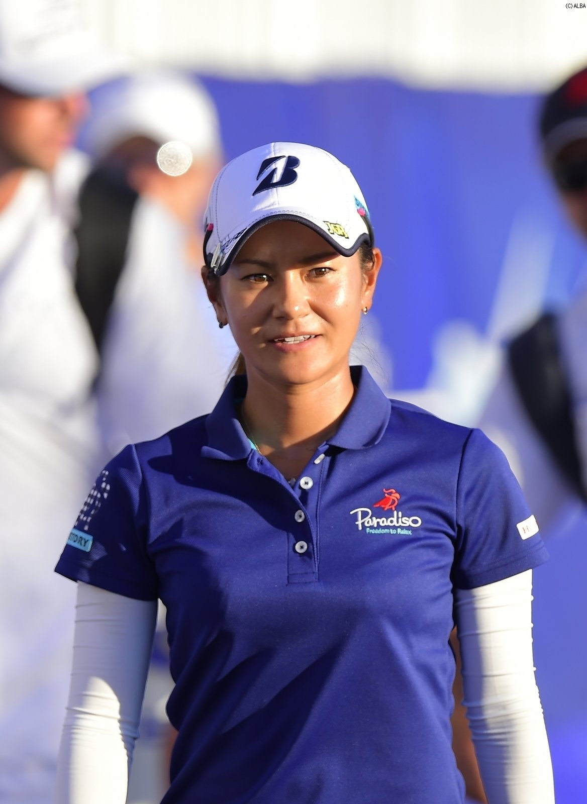 2打差を追いかける立場となった宮里藍、逆転でメジャー初制覇を狙う（撮影：上山敬太）