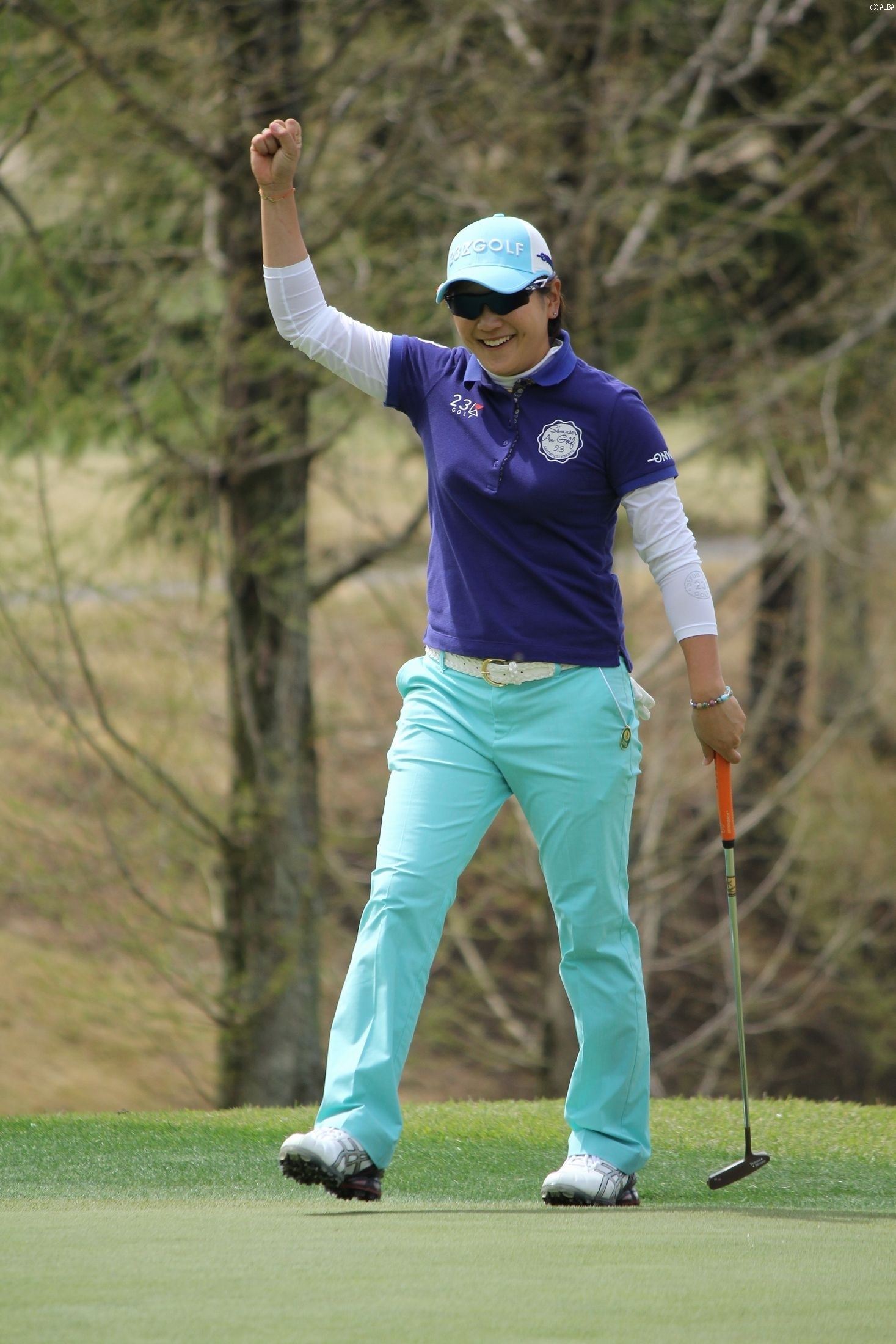 昨年大会は成田が最終日に圧巻の“64”をマークし逆転優勝（撮影：ALBA）