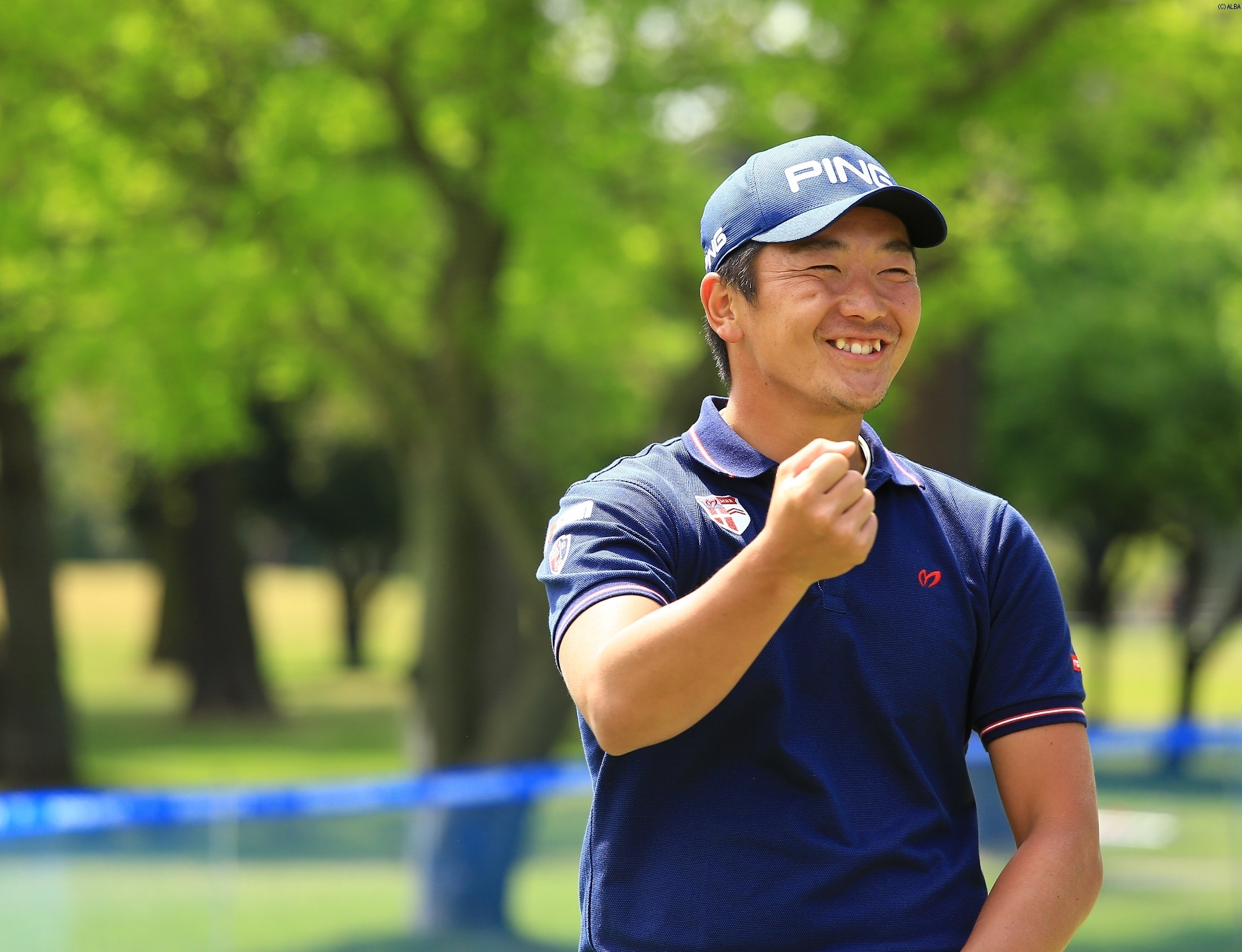 上位フィニッシュで被災地に元気を届けたい（撮影：福田文平）