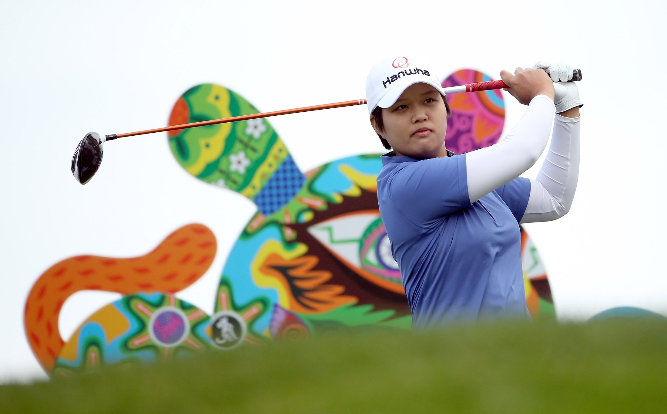 2打差2位発進の野村、優勝へのイメージはできている（撮影：GettyImages）