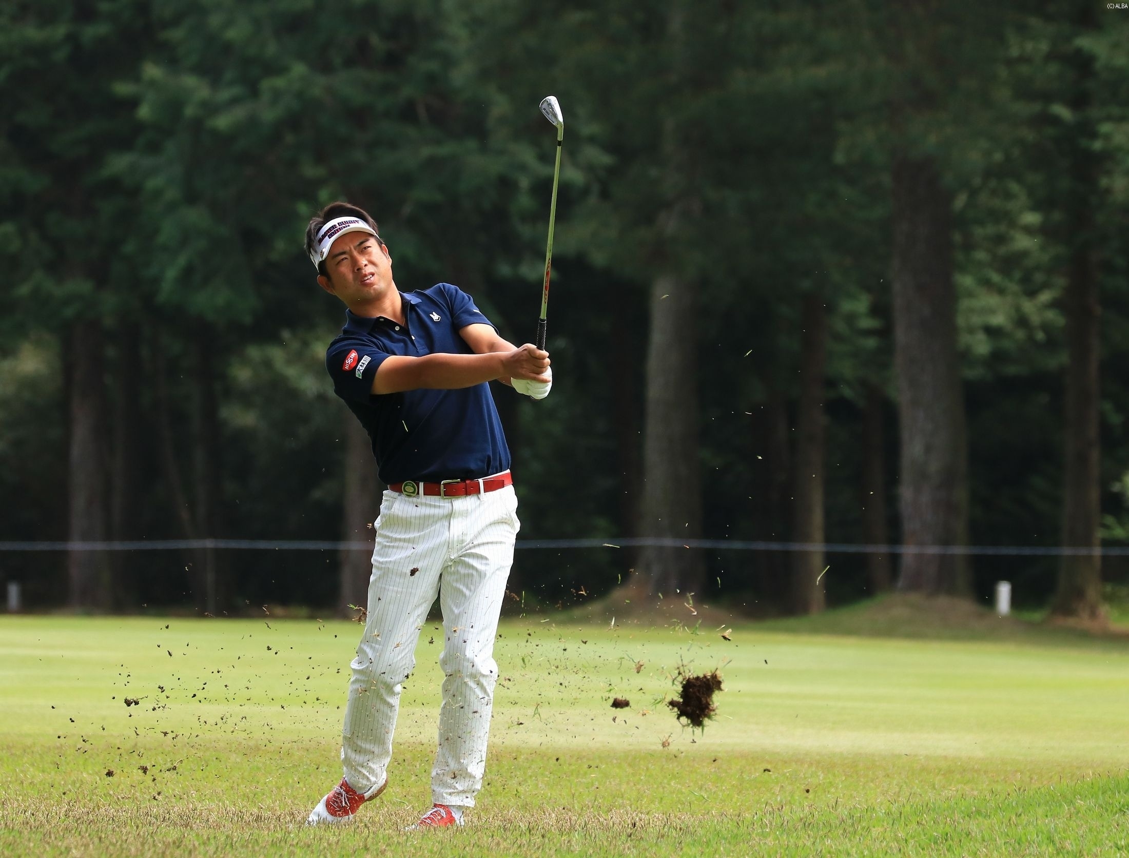 賞金ランク2位に浮上した池田勇太（撮影：ALBA）