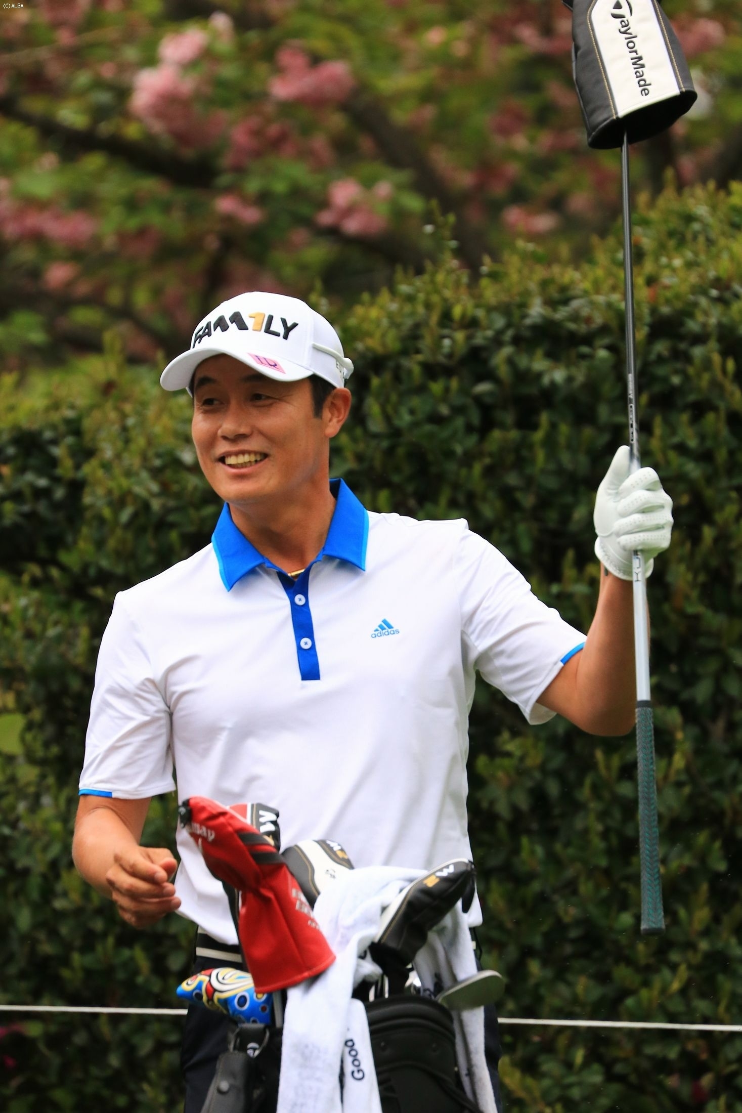 青木功、尾崎将司に続く連覇を狙うI・J・ジャン（撮影：ALBA）