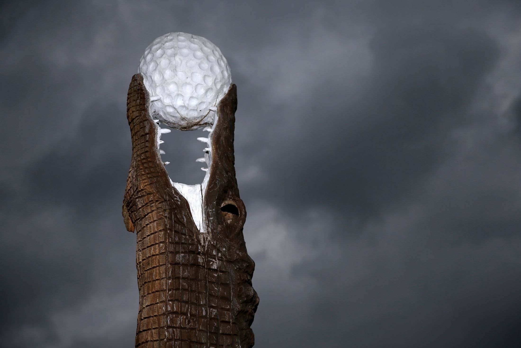 雷雲が立ち込めるニューオーリンズ 競技の再開は？（撮影：GettyImages）