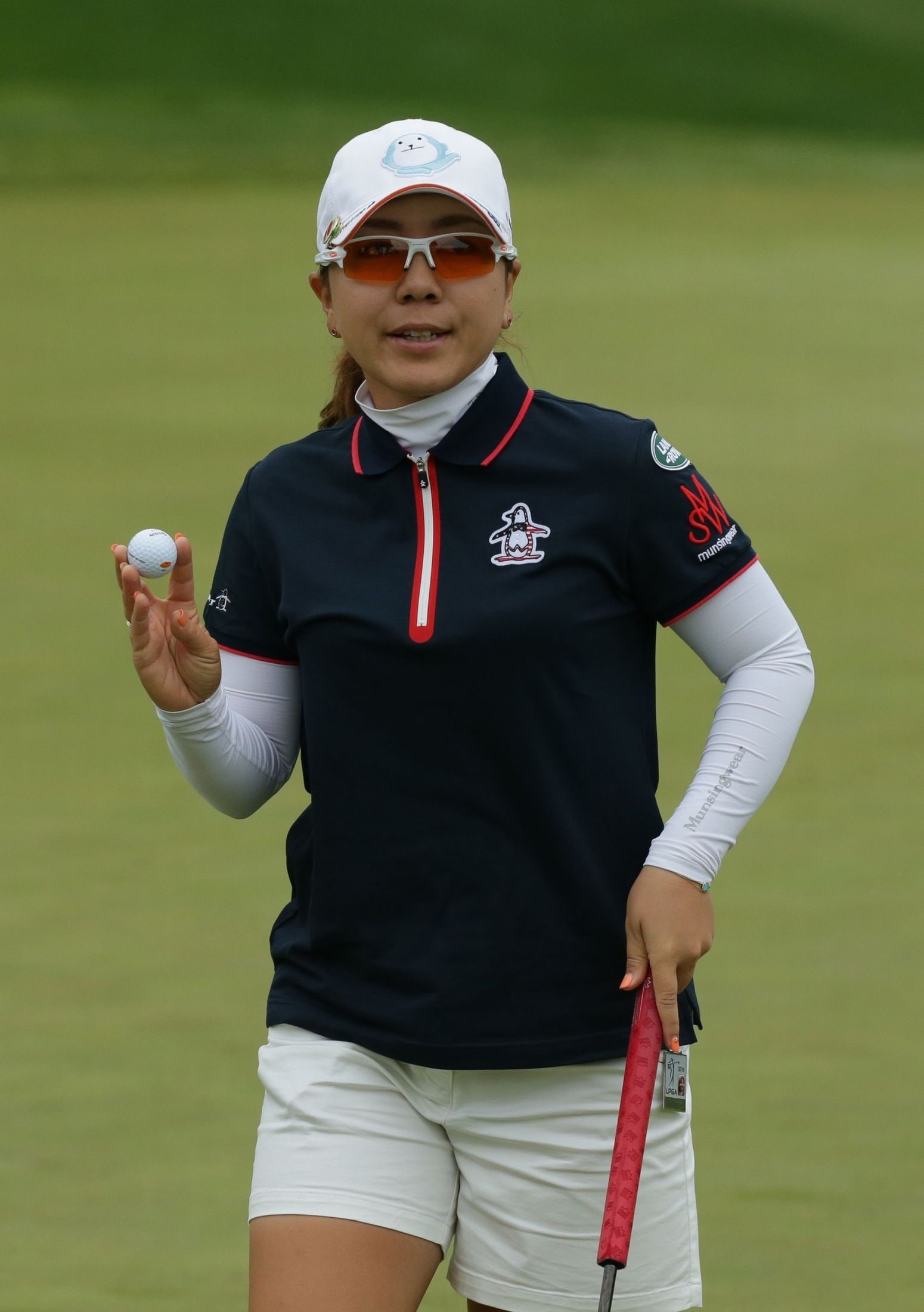 7アンダーの8位タイに後退した宮里美香 最終日の爆発はなるか(撮影:GettyImages)