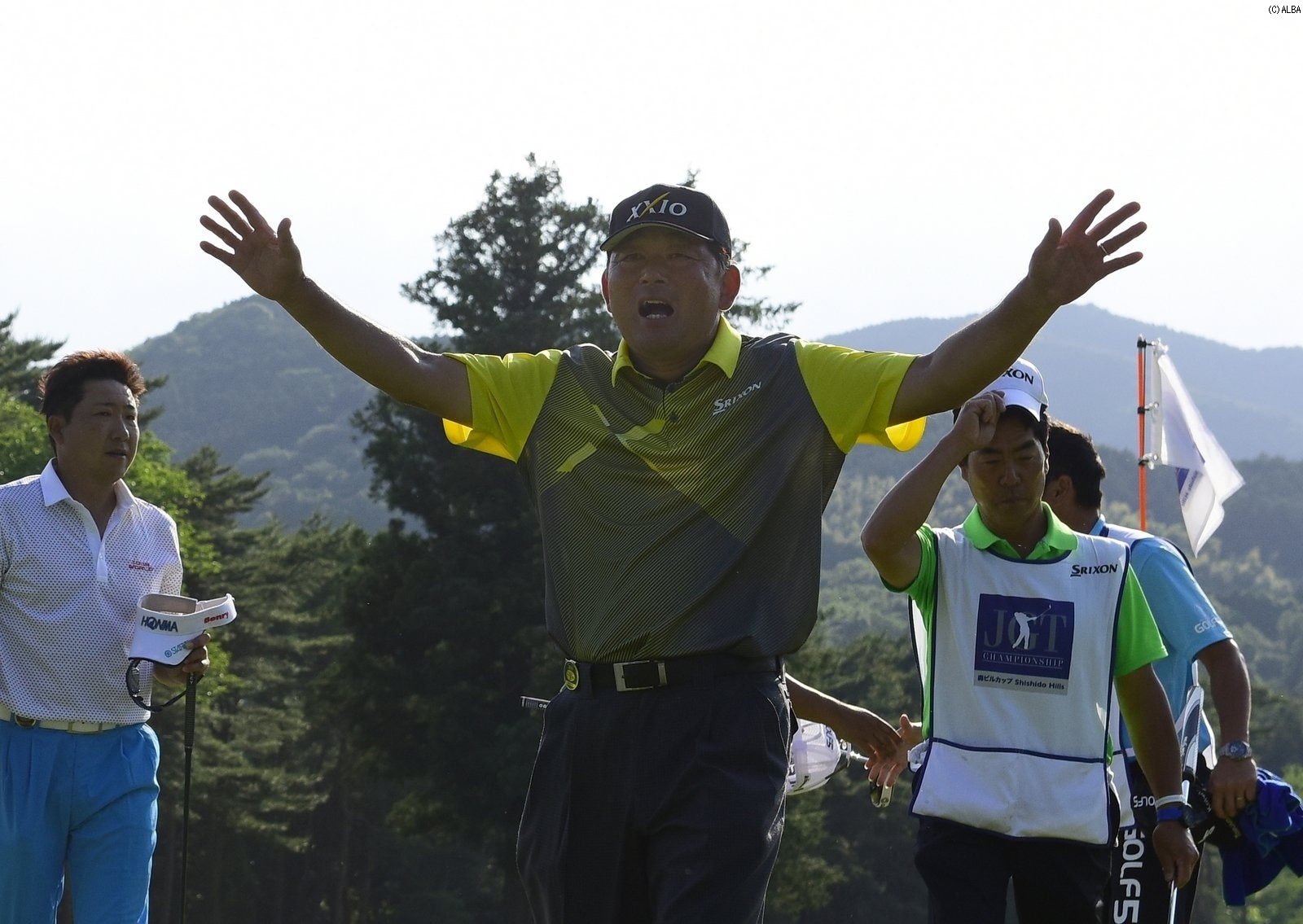 中嶋常幸はトータル5オーバーの30位で予選通過（撮影：上山敬太）
