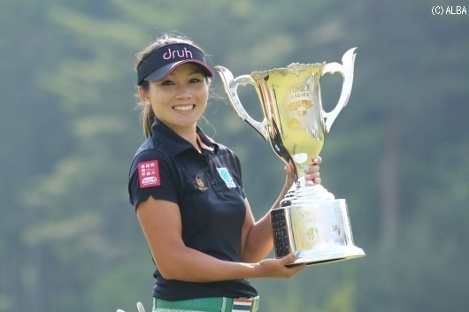 上田桃子とのプレーオフを制したP・チュティチャイ（撮影：ALBA）