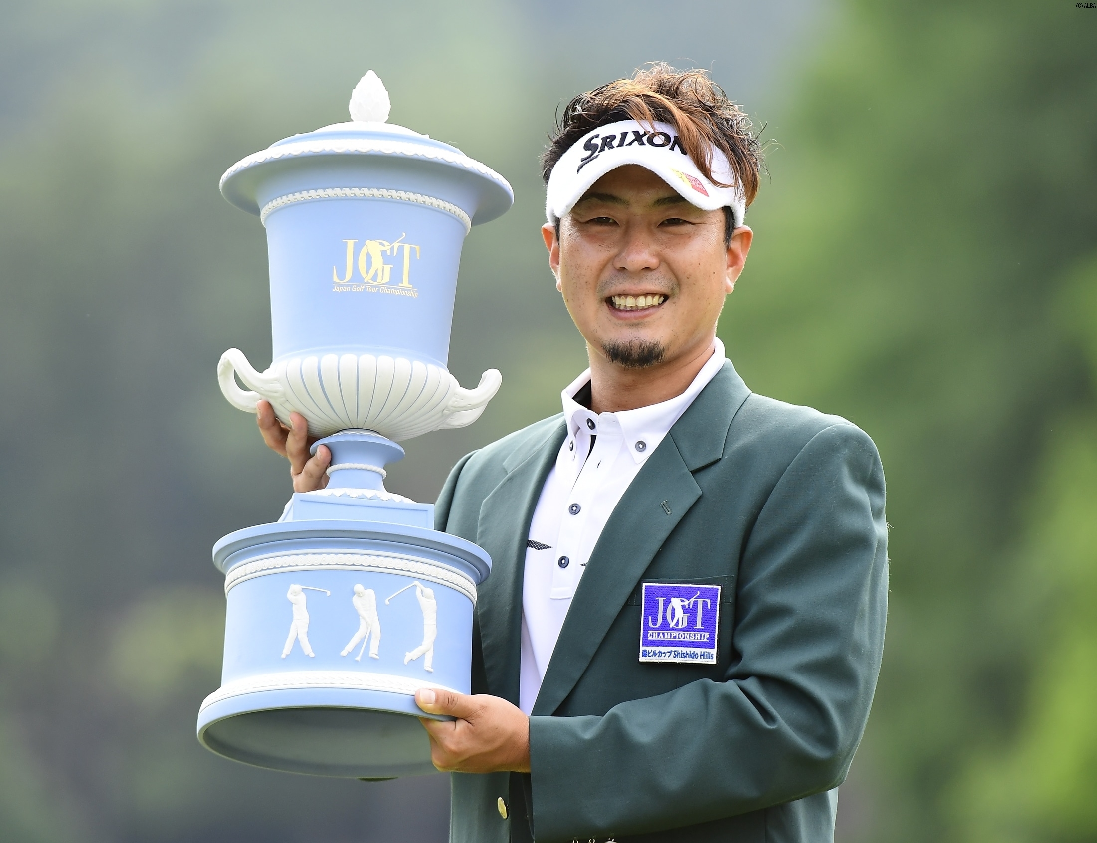 今年のツアープレーヤーNO.1に輝いた塚田が賞金ランク3位に浮上（撮影：上山敬太）
