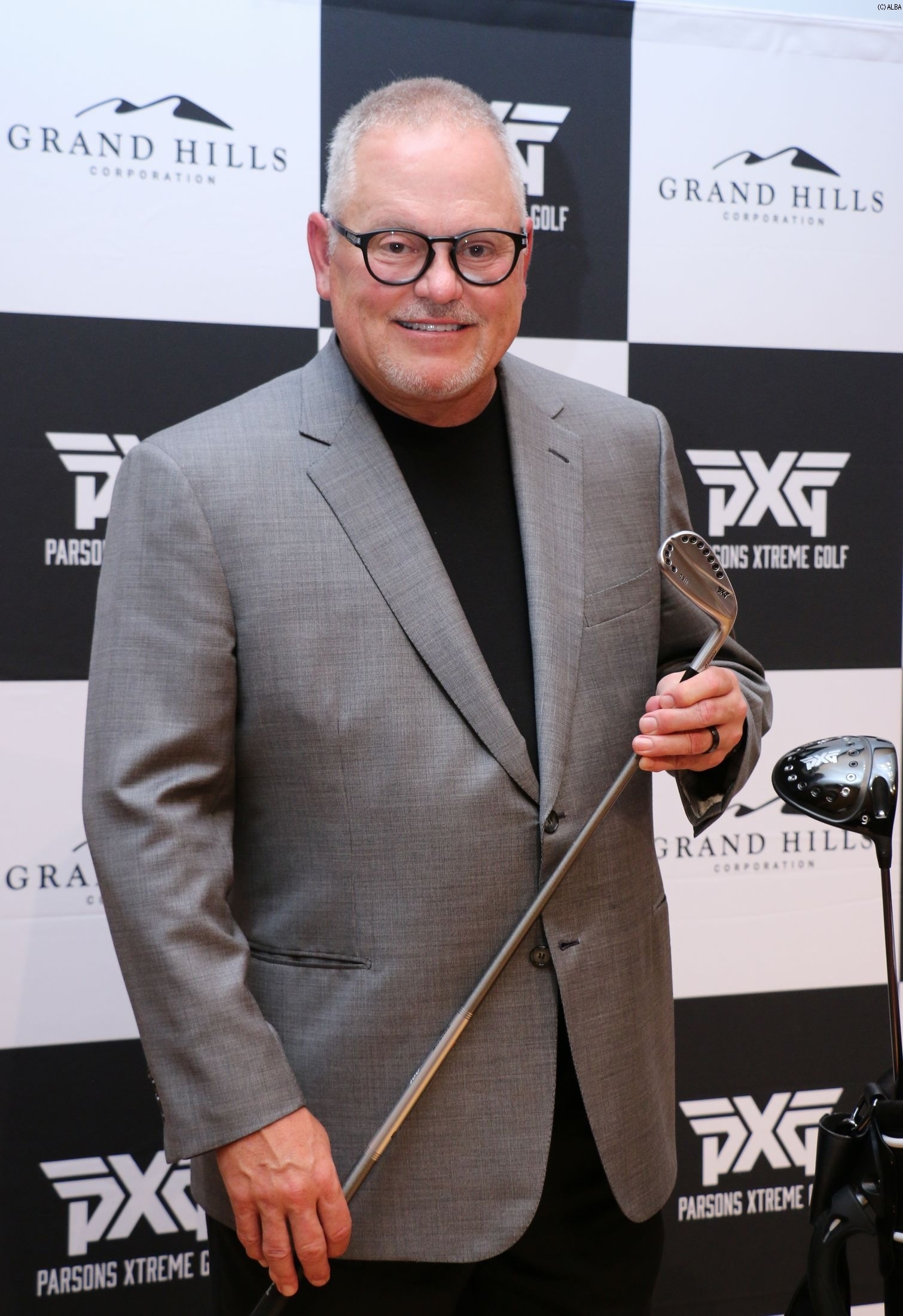 PXGの創業者、大富豪ボブ・パーソンズ氏（撮影：ALBA）
