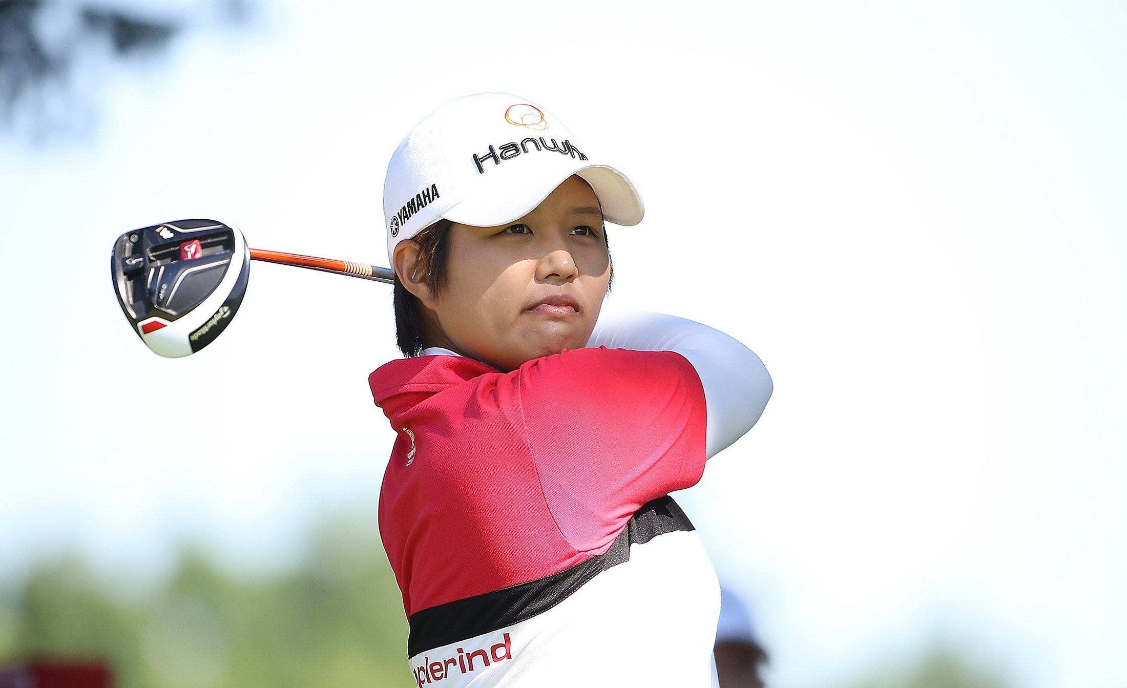 今季3勝目に向け好位置につけた野村（撮影：GettyImages）