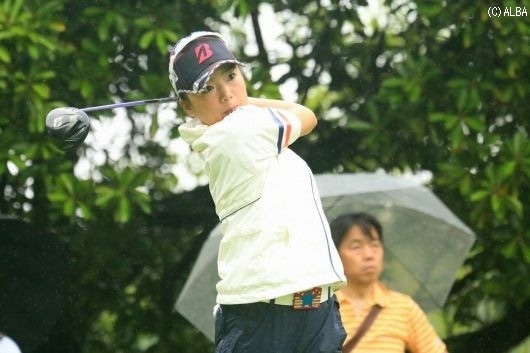 1アンダーで初日を終えた有村智恵（撮影：ALBA）
