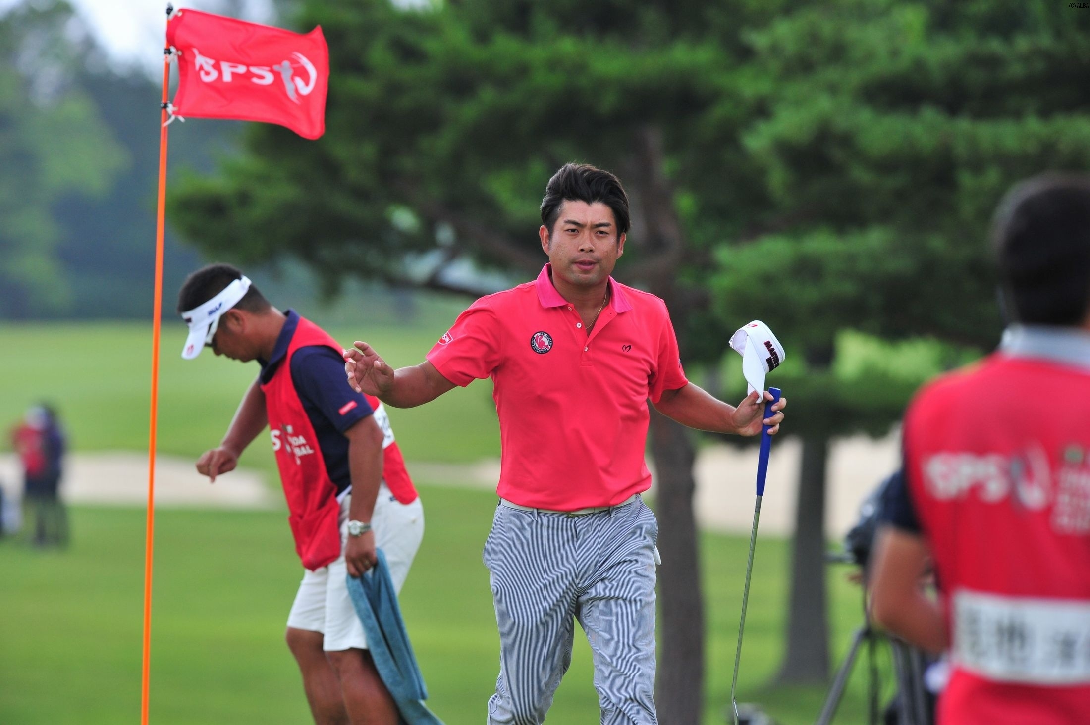 5打差・11位タイから逆転を狙う池田勇太、「明日は割り込みますよ」と意気込む（撮影：岩井康博）
