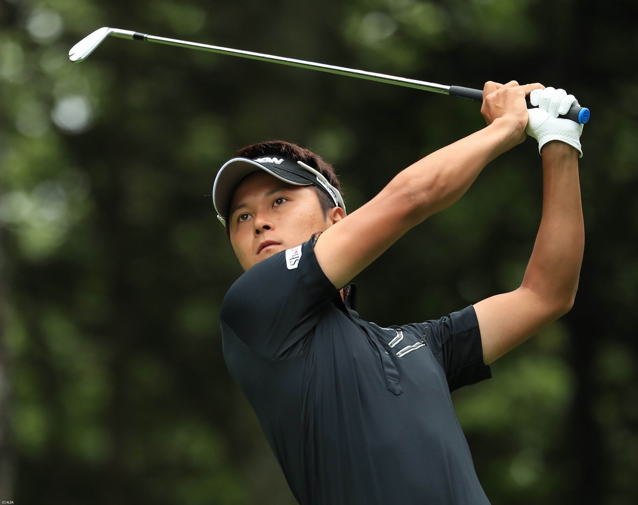 5アンダー5位タイにつけた大堀裕次郎（撮影：米山聡明）