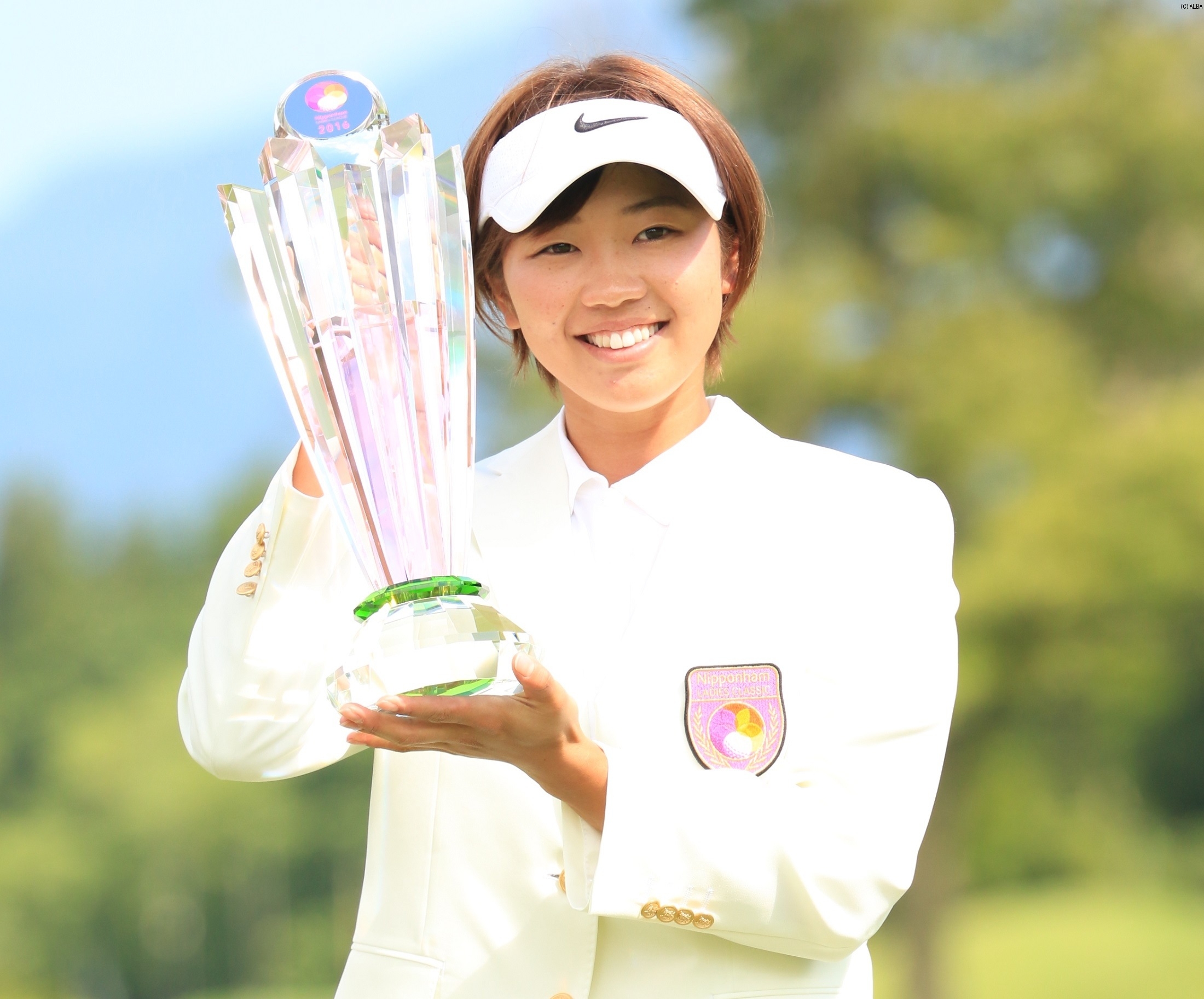 今季初優勝を挙げた葭葉ルミ（撮影：ALBA）