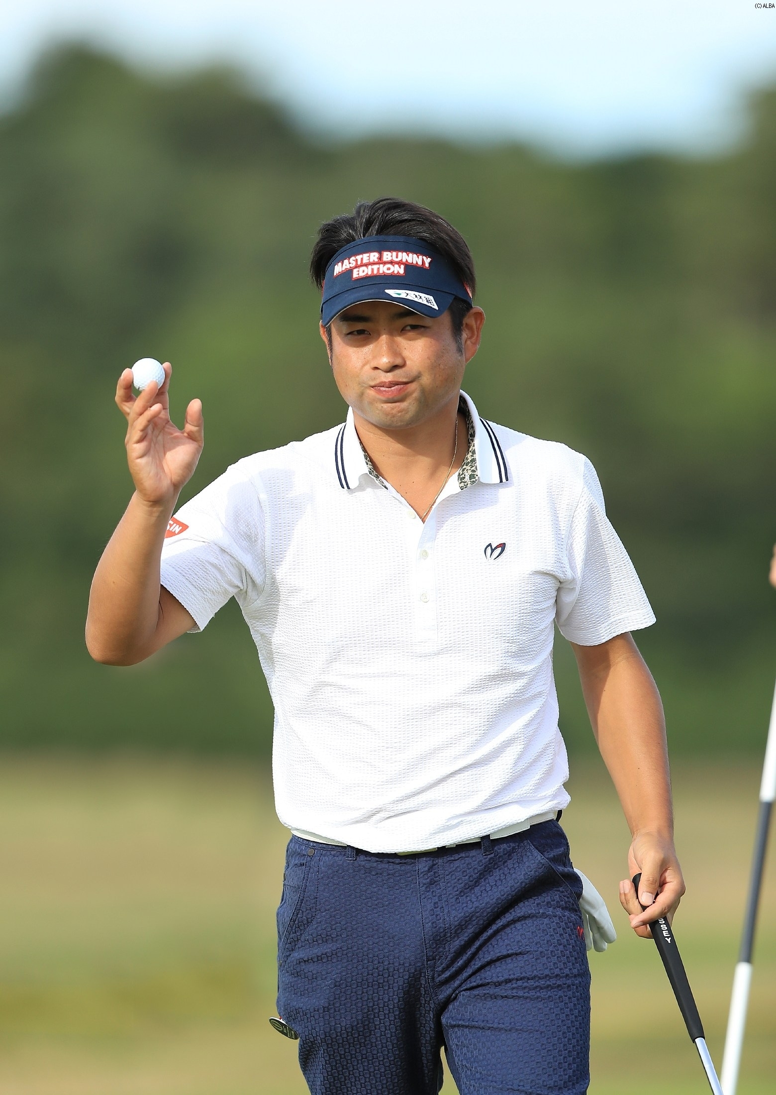 今平とともに初日日本勢最上位につけた池田（撮影：岩本芳弘）