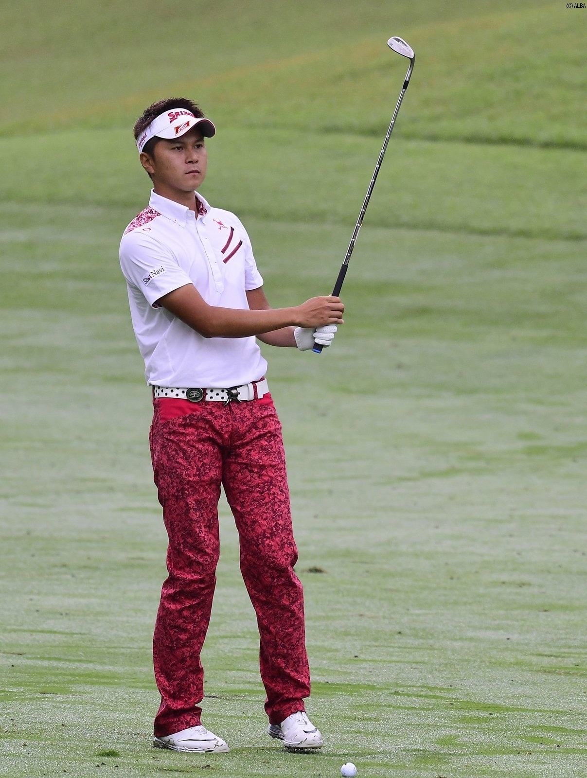 19位まで順位を伸ばした大堀、決勝ラウンドも爆発力に期待だ（撮影：上山敬太）