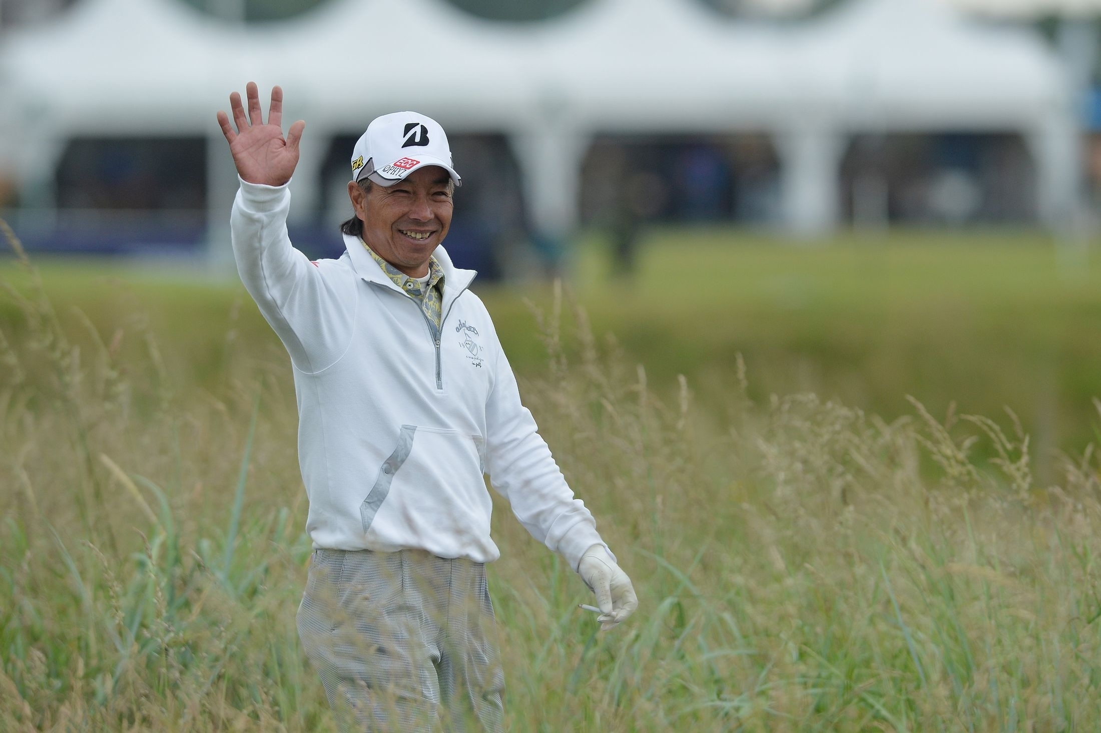 メジャー2勝目へ首位タイに浮上した井戸木鴻樹（撮影：GettyImages）