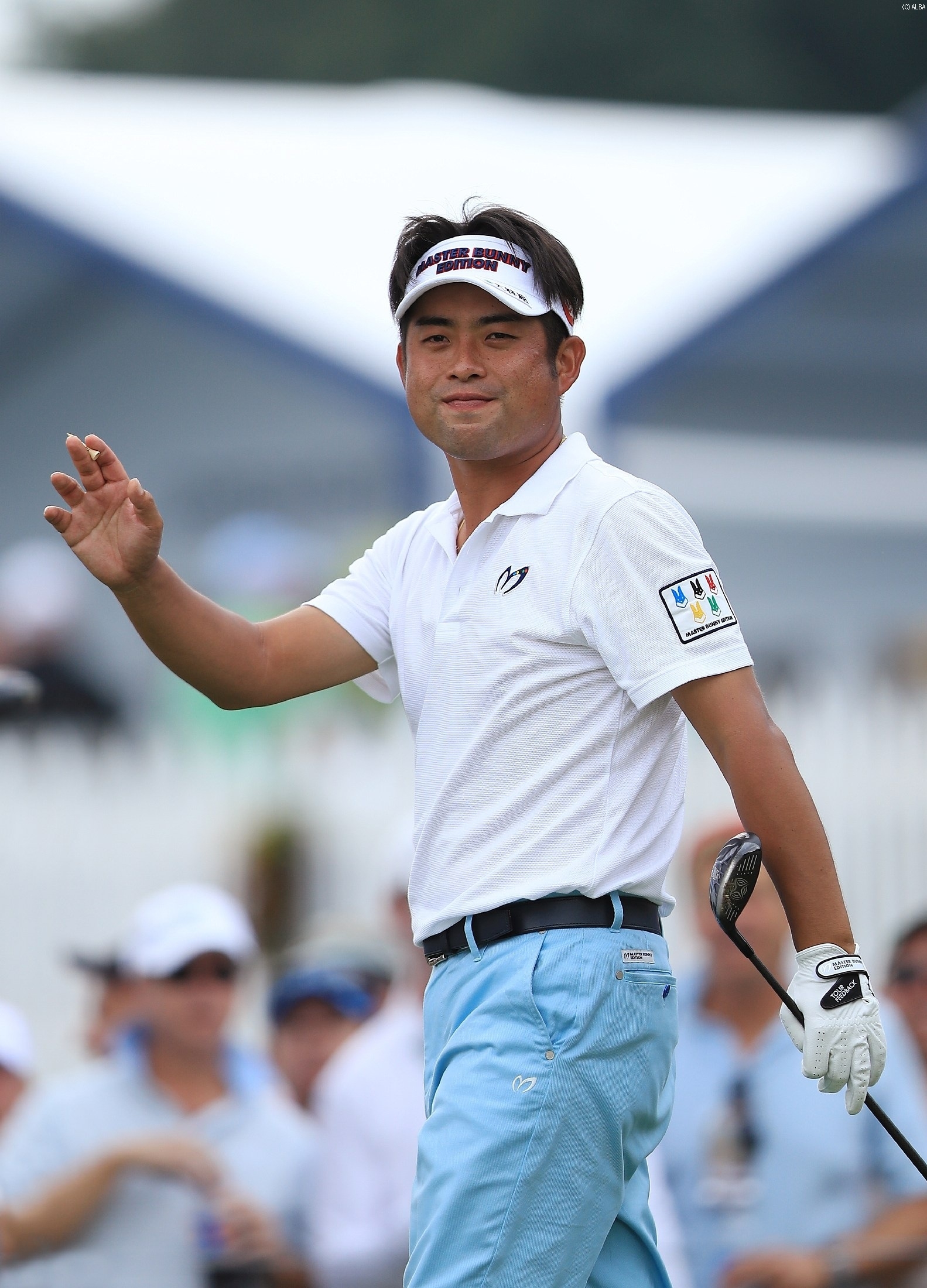 日本勢唯一の午後スタートで36位につけた池田勇太（撮影：岩本芳弘）