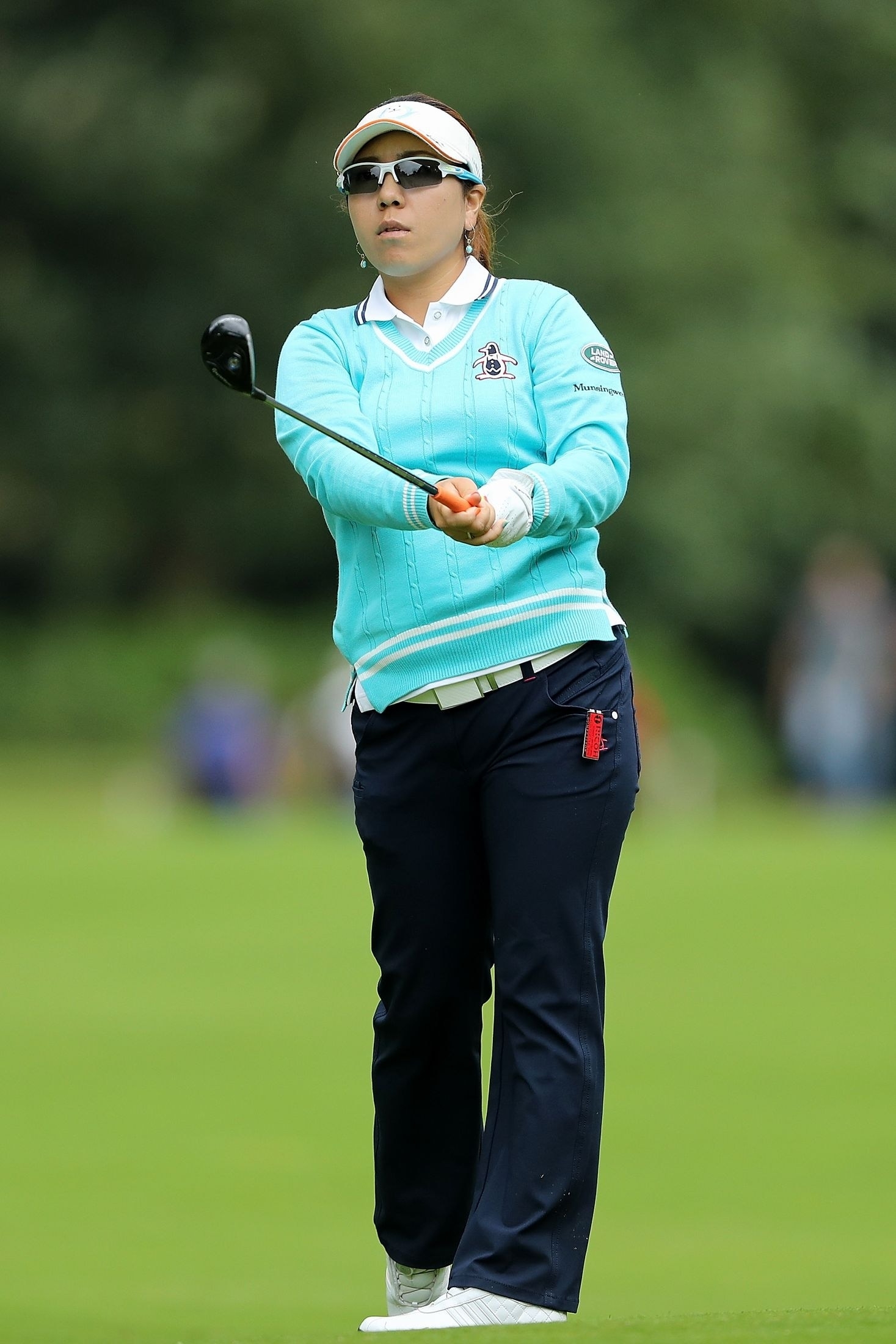 上位で決勝進出を決めた宮里美香（撮影：GettyImages）