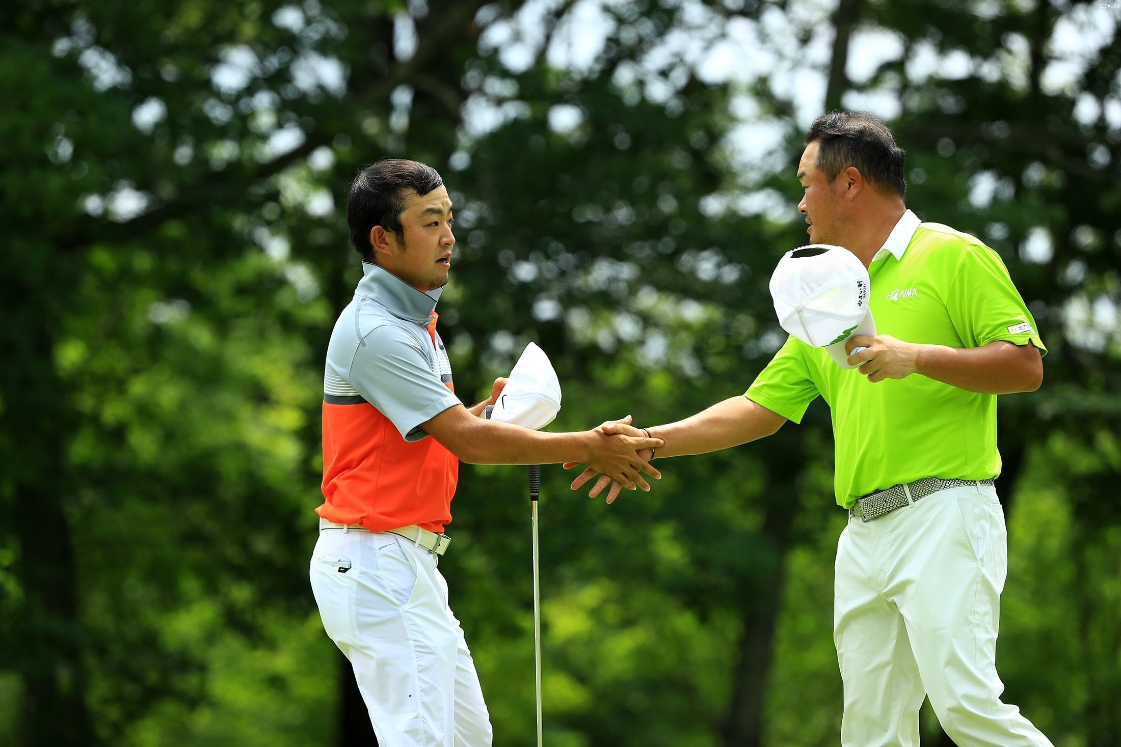 時松、小田孔明＆龍一を破りマッチプレー制覇！（撮影：福田文平）