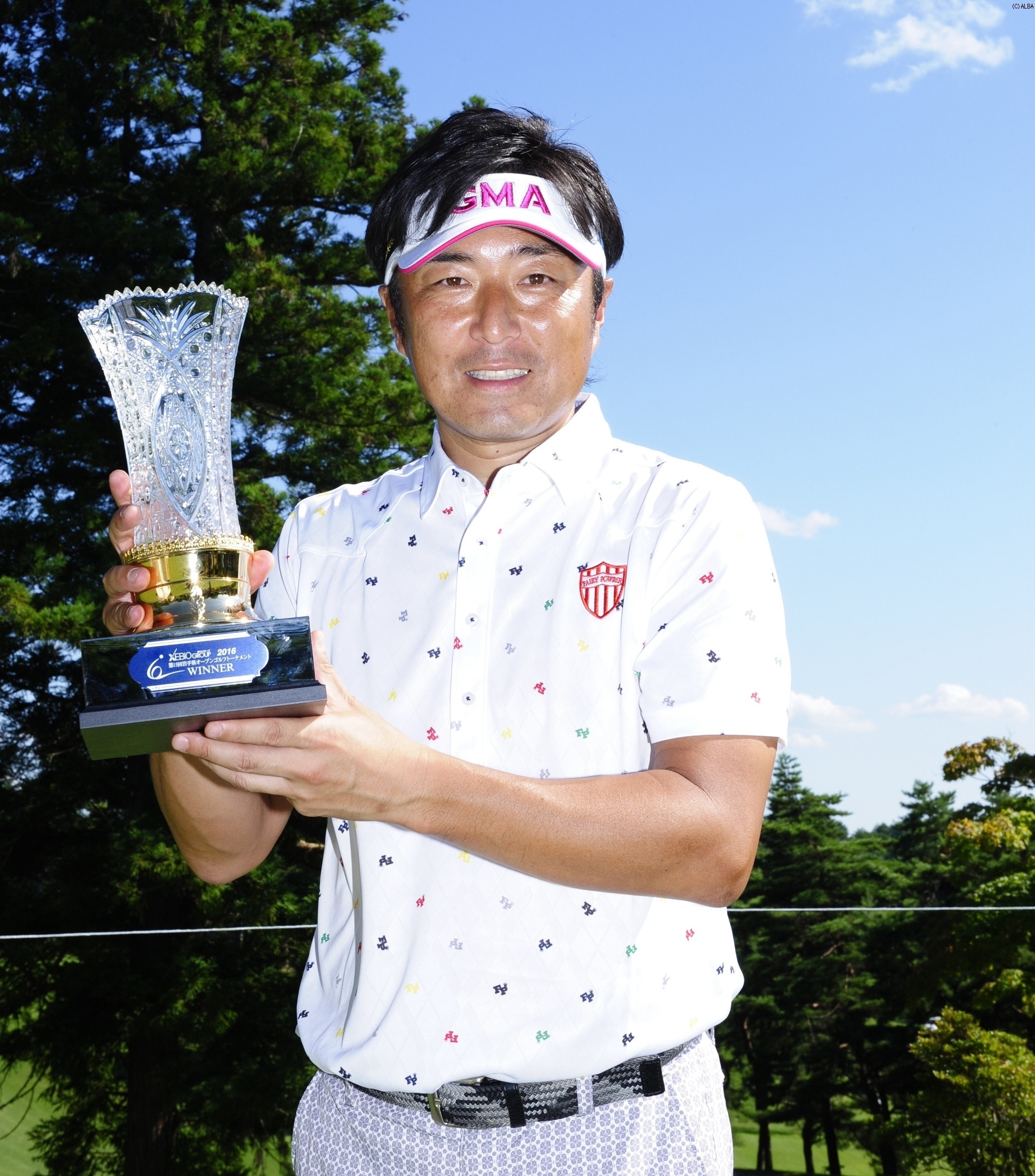 井上信が11アンダーで勝利（撮影：鈴木健夫）