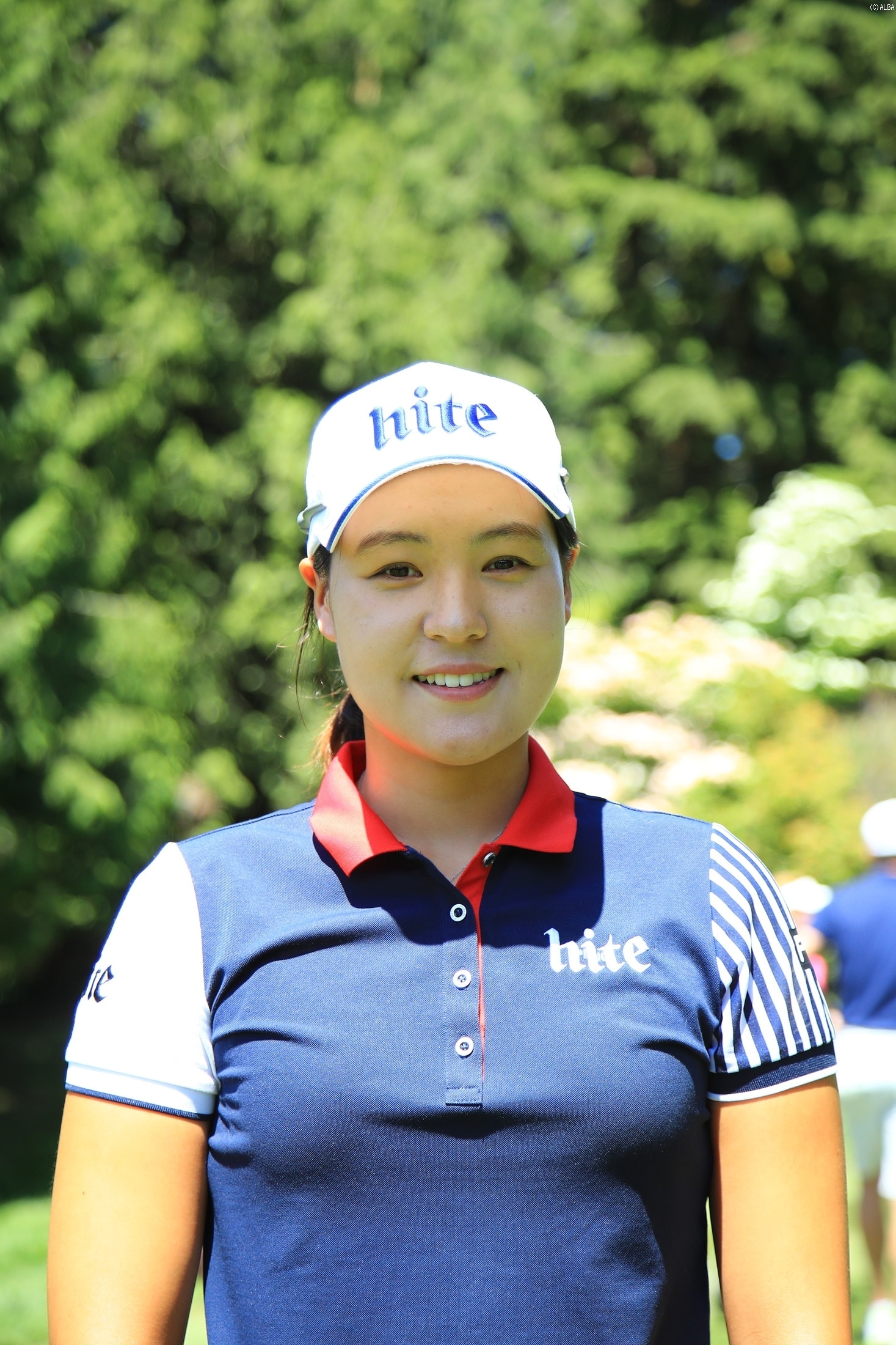 チョン・インジ、昨年日本のメジャーで2勝し一躍名を売った（撮影：岩本芳弘）