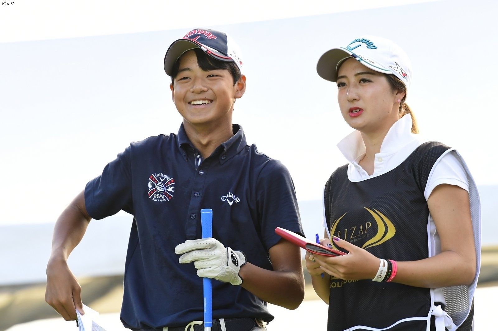 石川遼の弟、航 姉の葉子さんとコンビを組んで出場した（撮影：上山敬太）