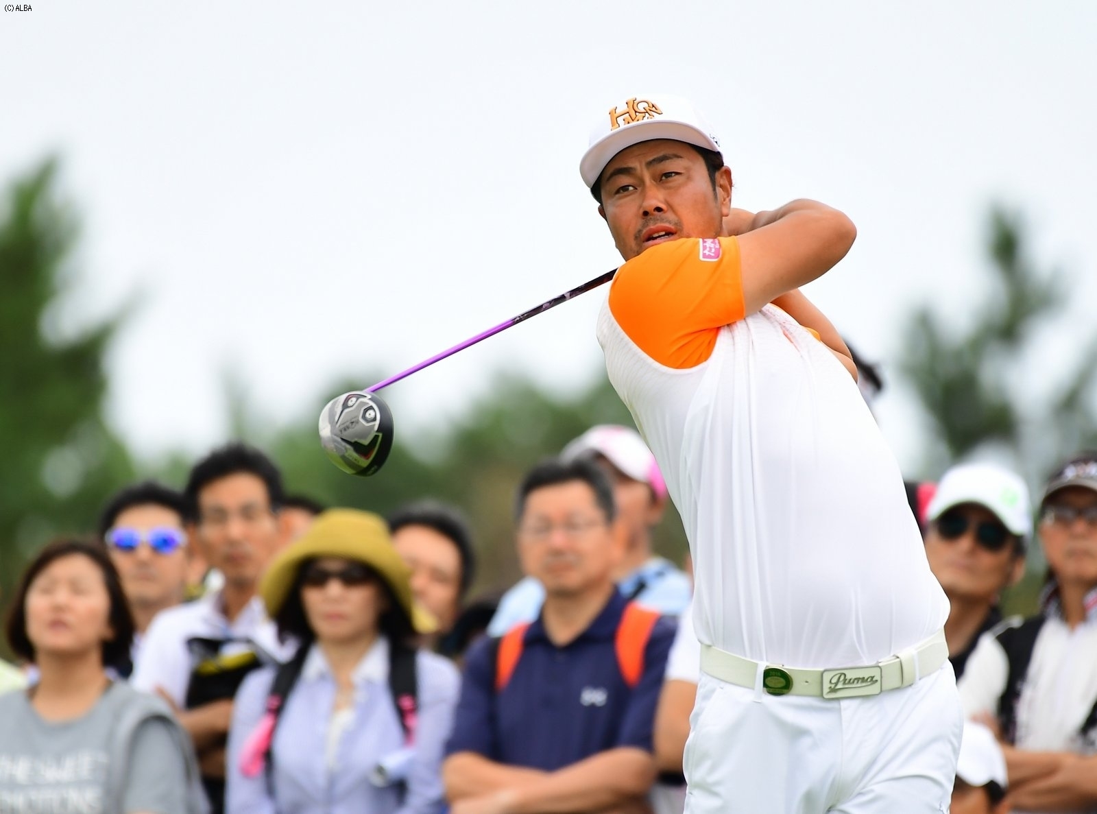 4位タイの谷原秀人（撮影：上山敬太）