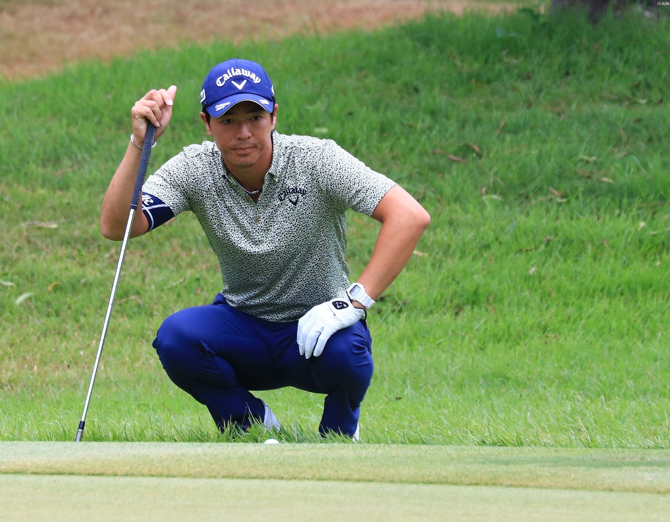 石川遼が4打差で首位（撮影：ALBA）