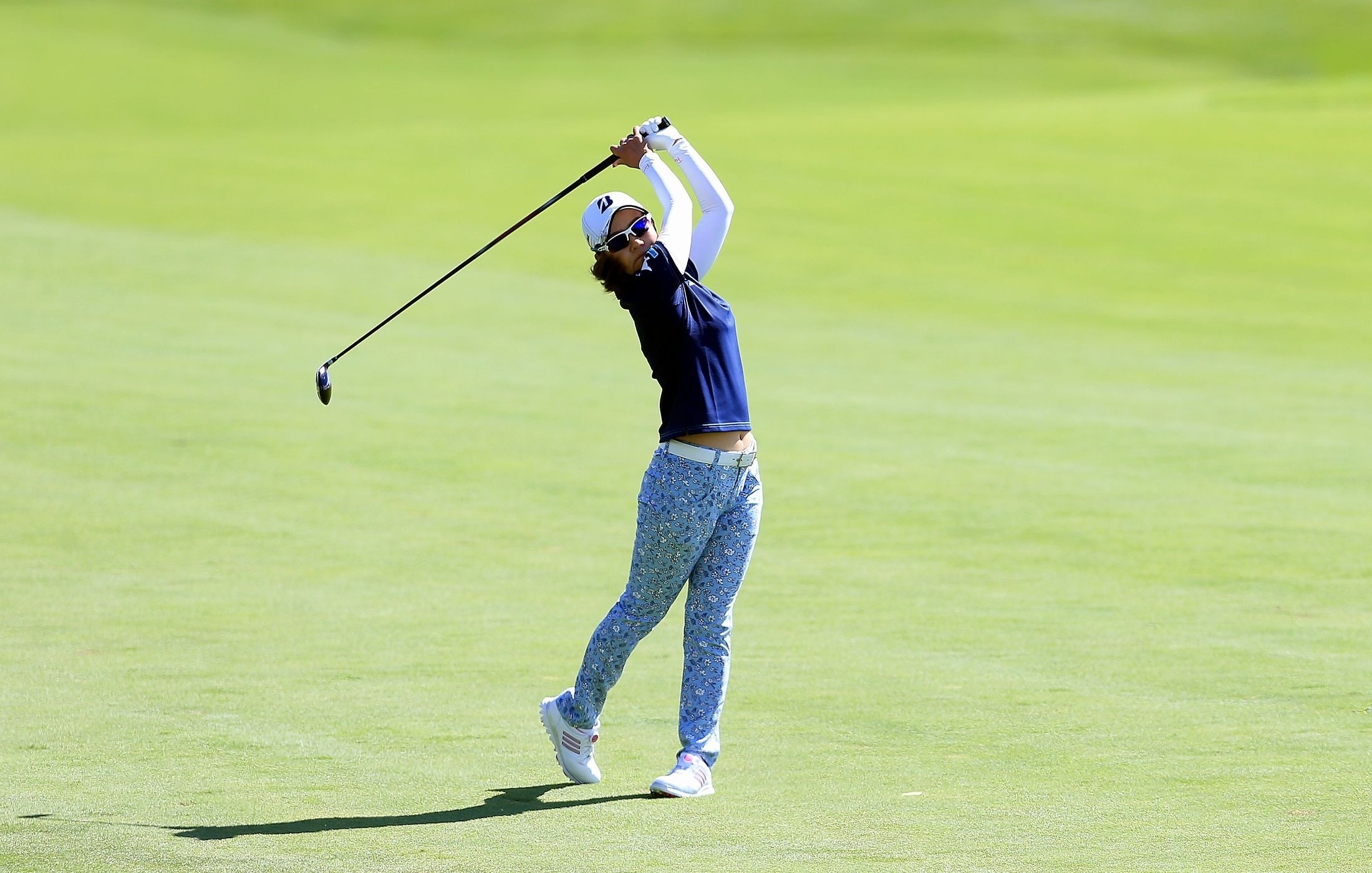 藍、首位と2打差の6位タイと好スタート！（撮影：GettyImages）