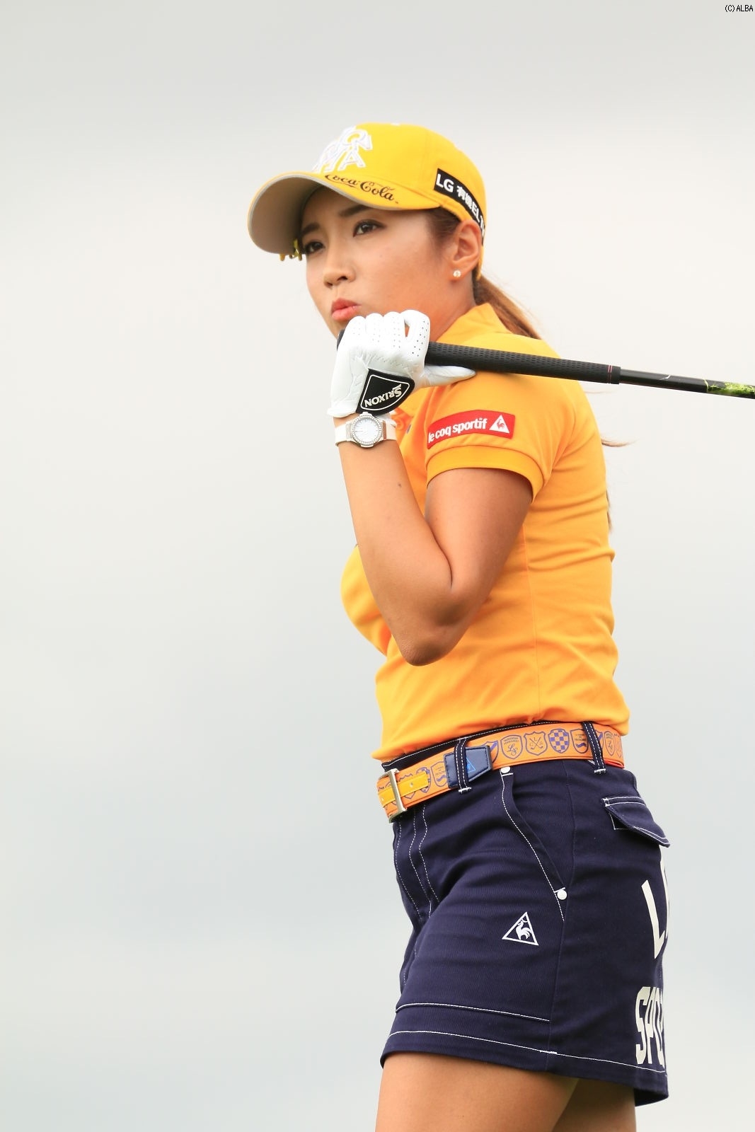 トータル8アンダー・4位の優勝圏内でフィニッシュしたイ・ボミ（撮影：秋田義和）