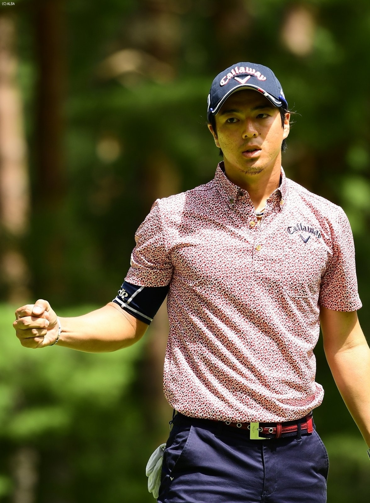 今日も出入りの激しいラウンドとなった石川遼 体力・精神力ともにすり減らした（撮影：上山敬太）