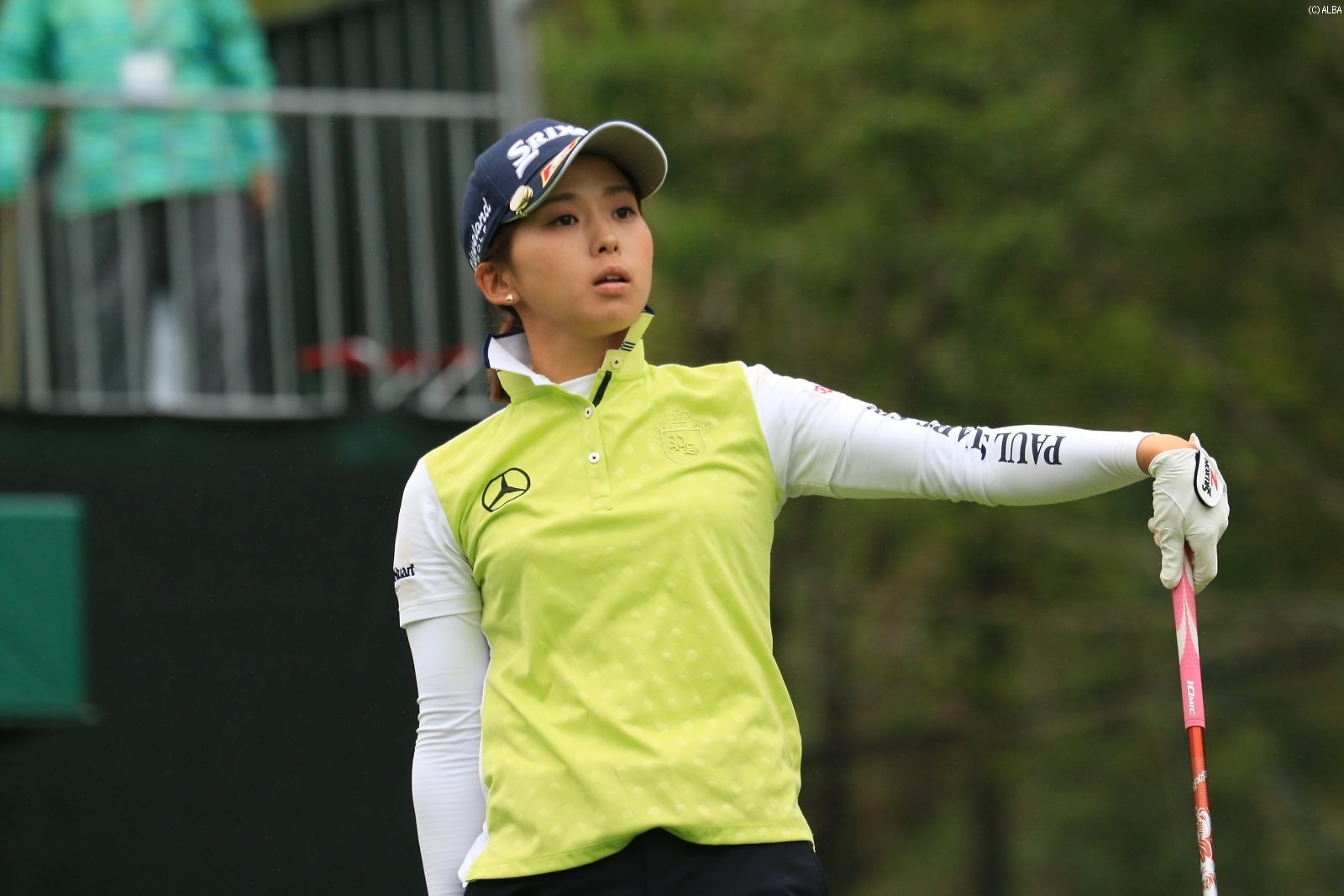 現在イーブンパー・5位タイの森美穂（撮影：小路友博）
