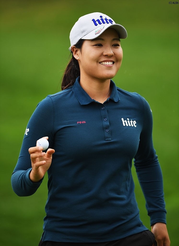 2位に4打差をつける圧勝となったチョン・インジ(写真は3日目)(撮影:GettyImages)