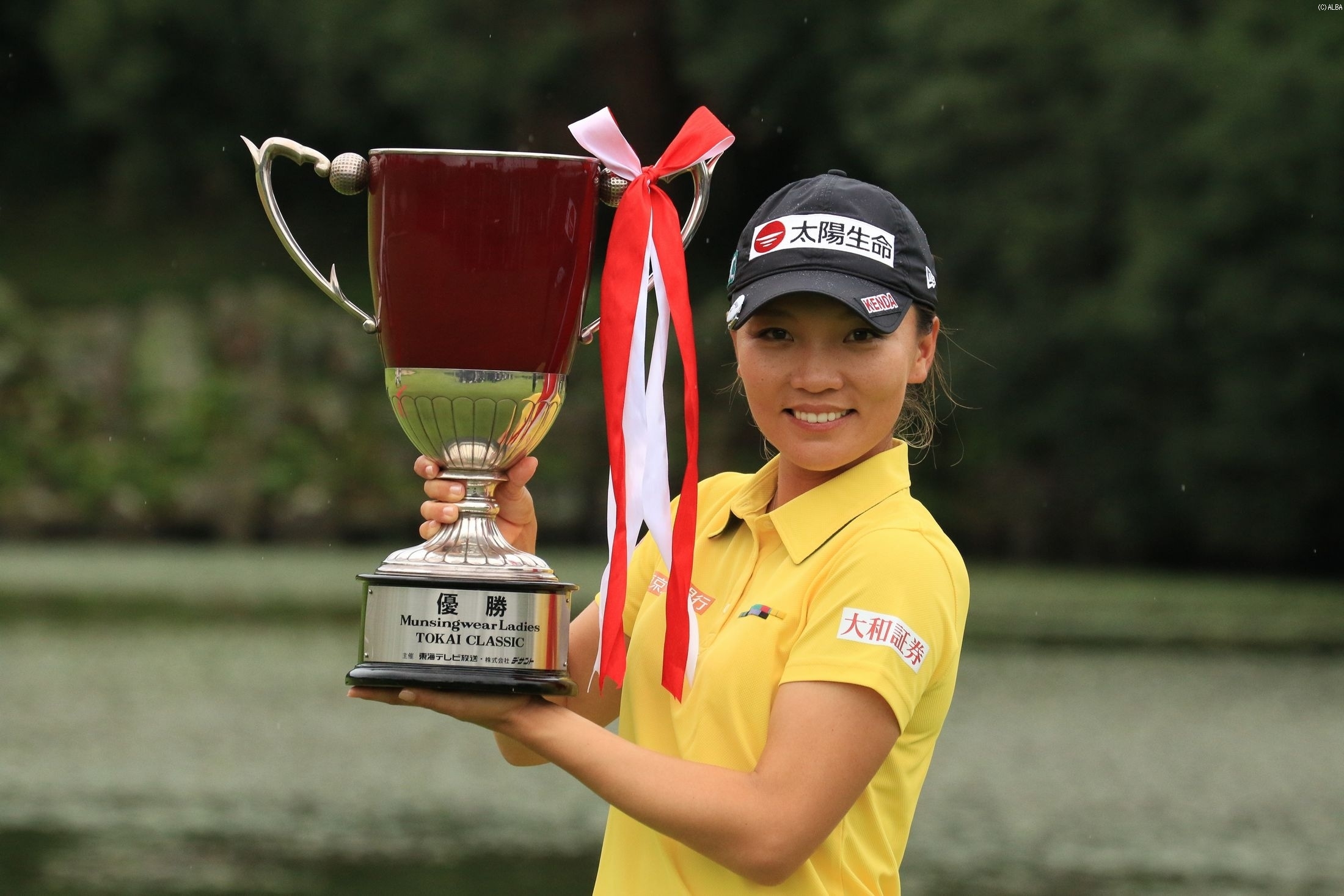 テレサ・ルーはツアー2勝目を挙げ、25位にランクアップ（撮影：秋田義和）