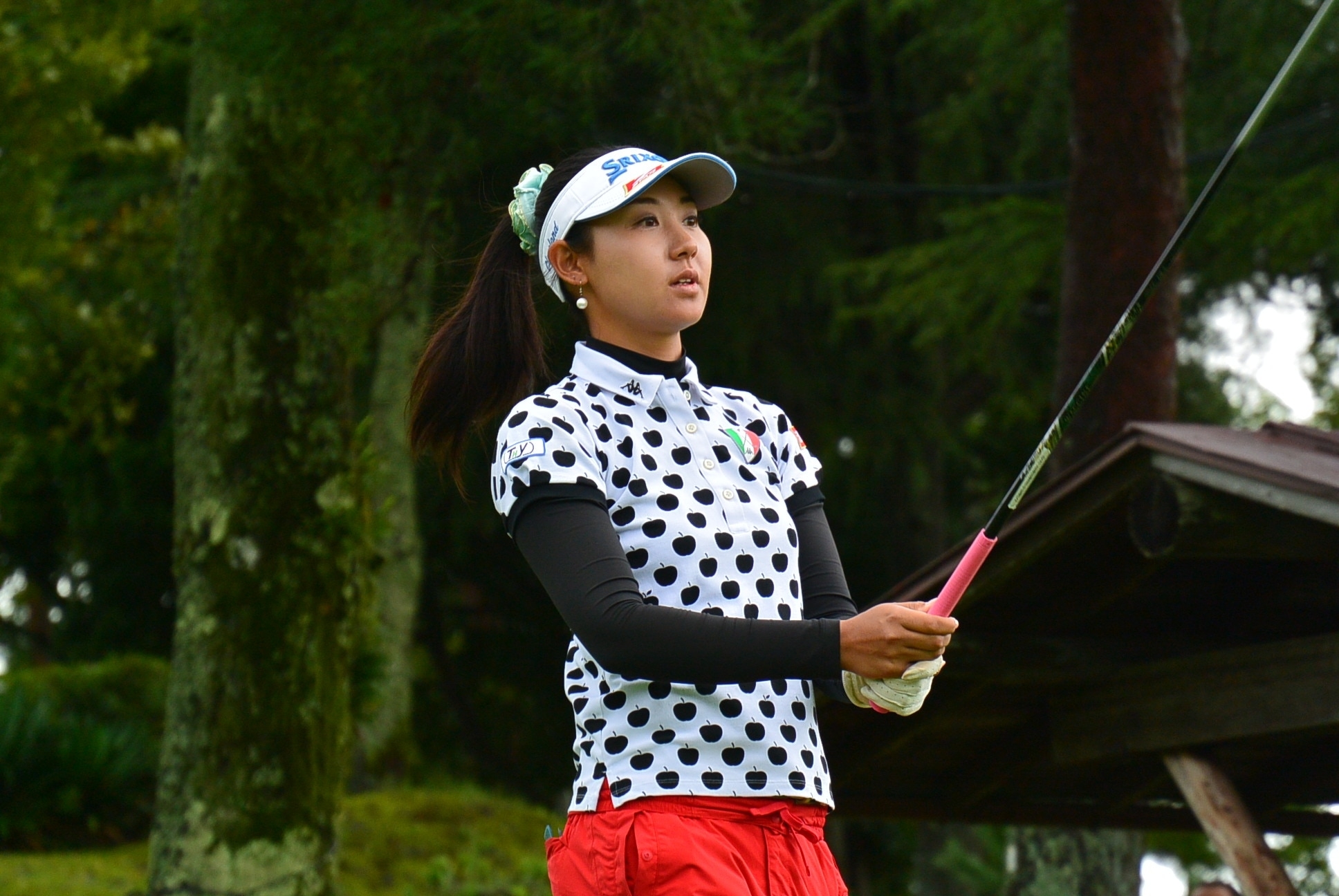 荒井舞、強風の中3アンダーでフィニッシュ＜写真提供：LPGA＞