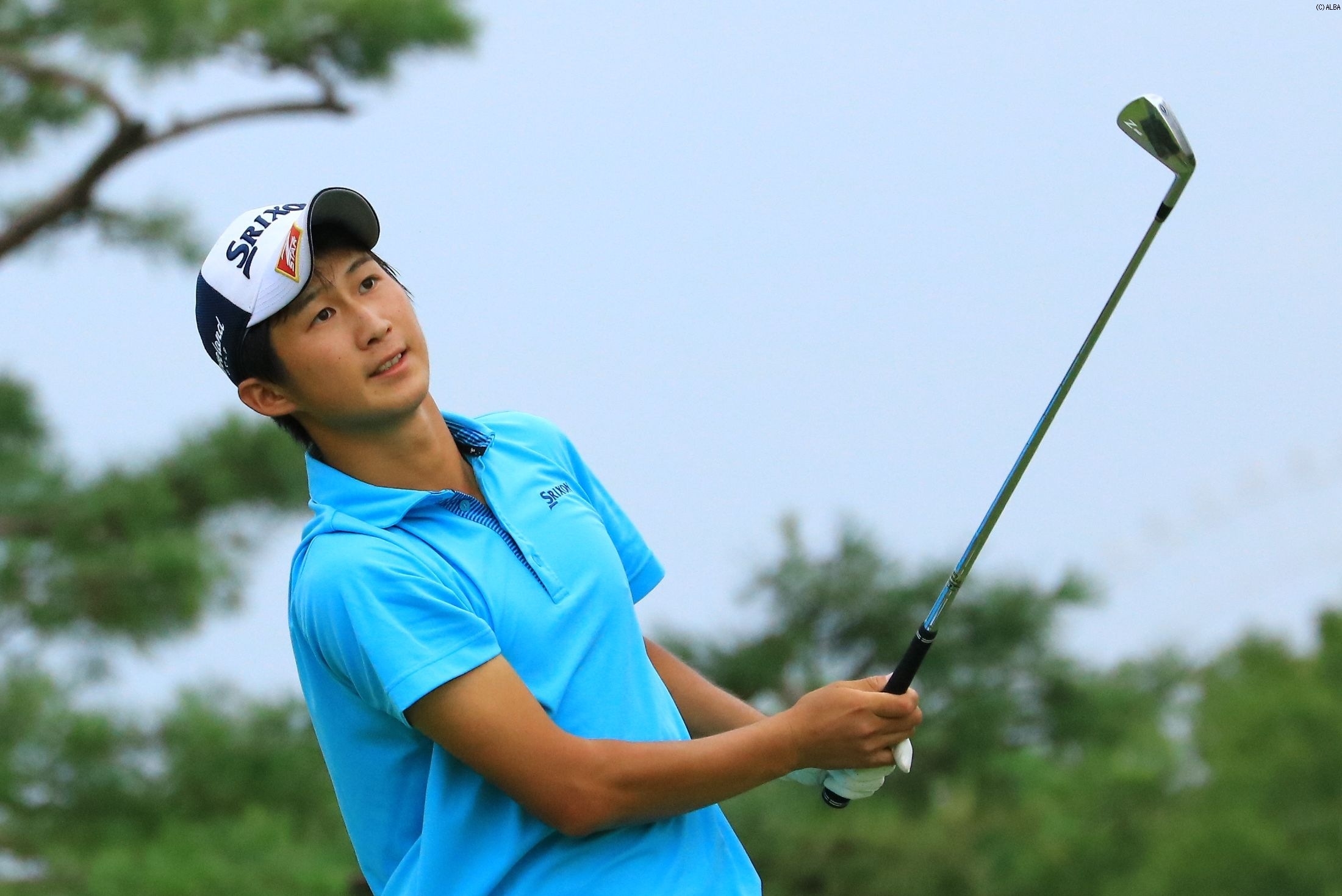 この日4オーバーと失速した20歳・星野陸也（撮影：赤澤亮丈）