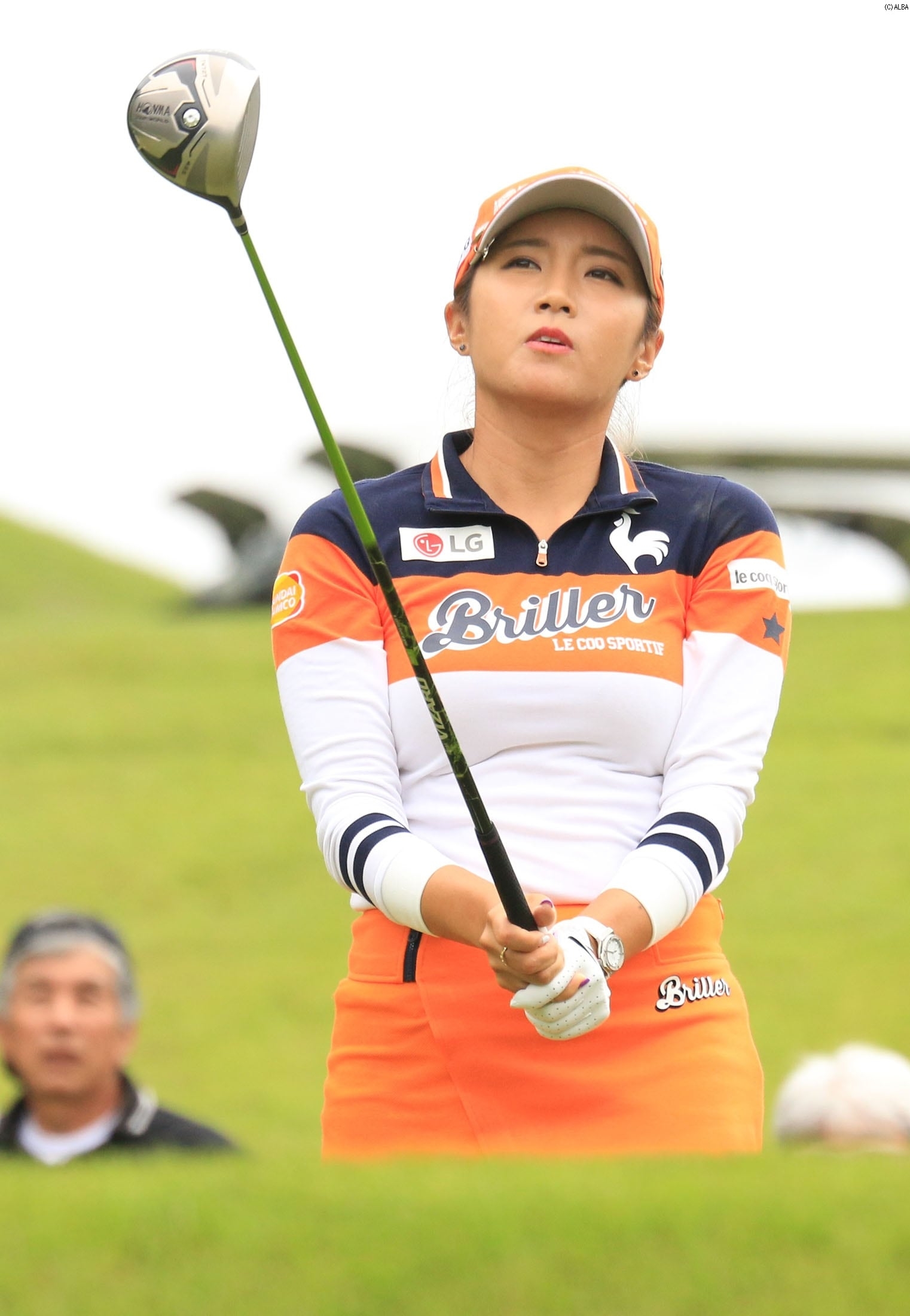 最近お疲れ気味のイ・ボミ それでも19位フィニッシュはさすが（撮影：標英俊）