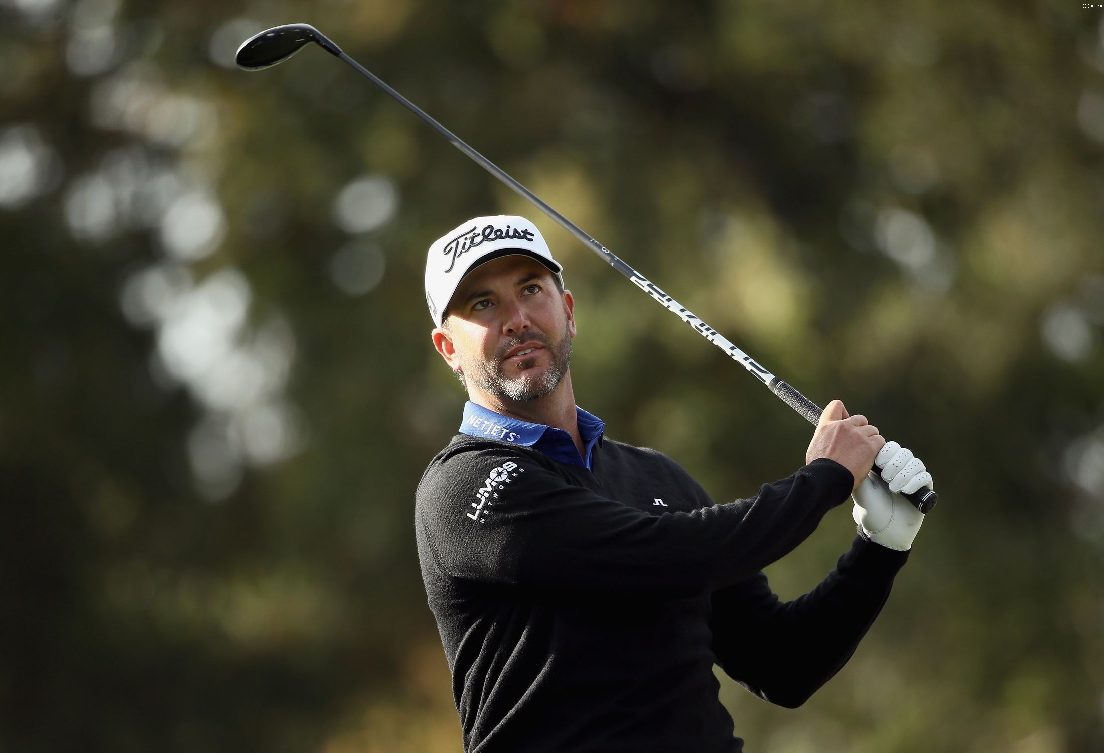 コースレコードを叩き出し、新シーズン初日に首位発進を決めたスコット・ピアシー（撮影：GettyImages）