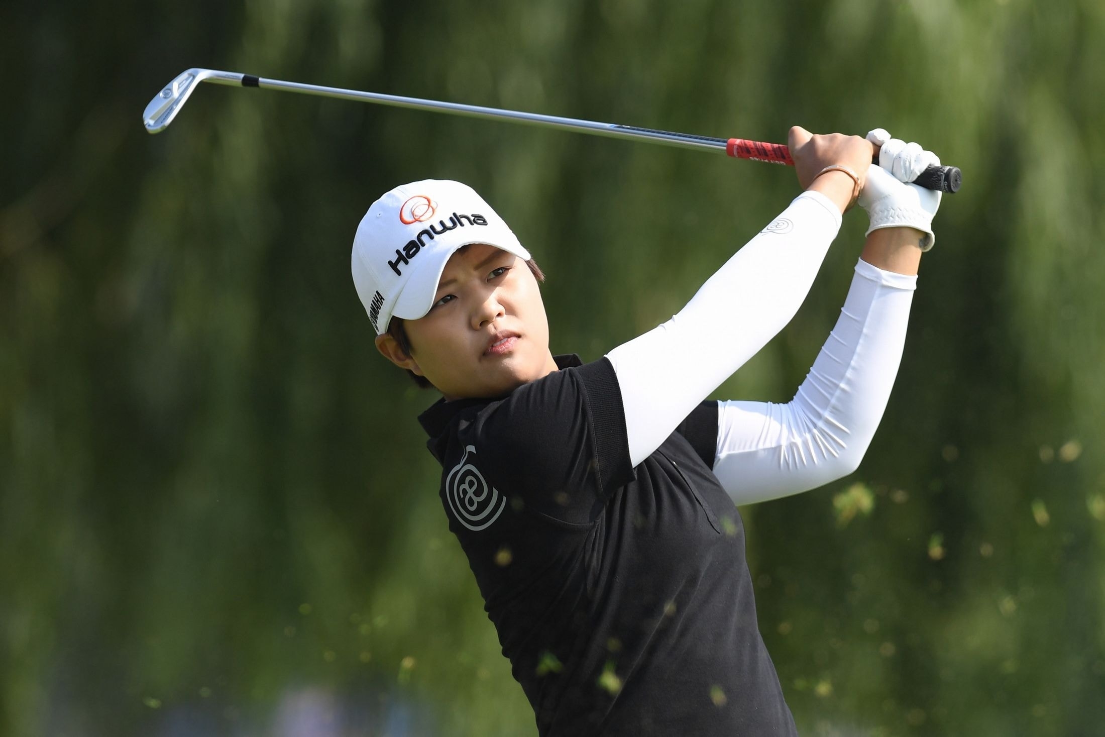 前日から6ランク下げ、13位Tで終えた野村敏京（撮影：GettyImages）