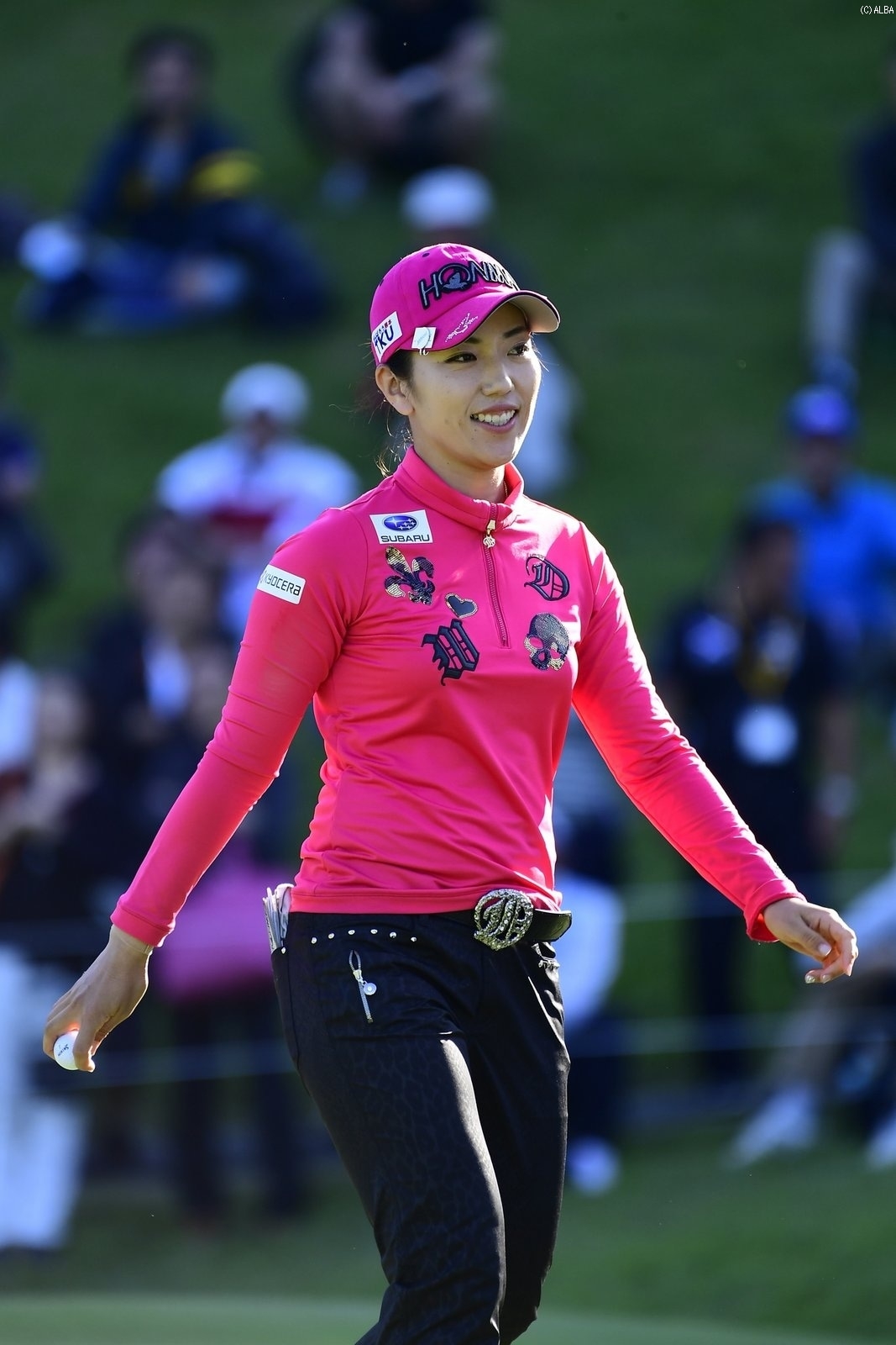 狙うは今季3勝目 笠りつ子は最終日にどう挑む？（撮影：上山敬太）