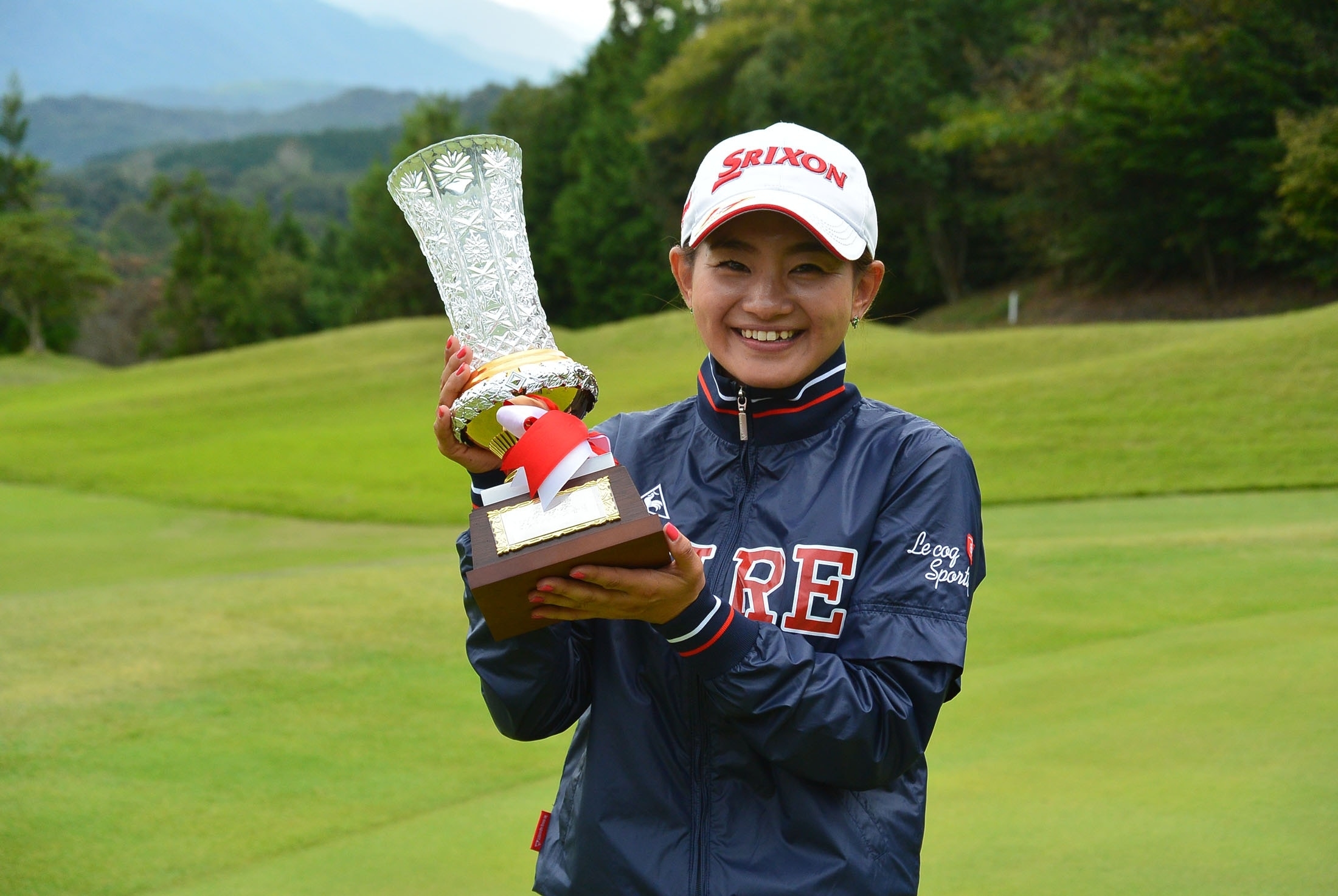 プロツアー初優勝を挙げた曽田千春（提供：大会事務局）