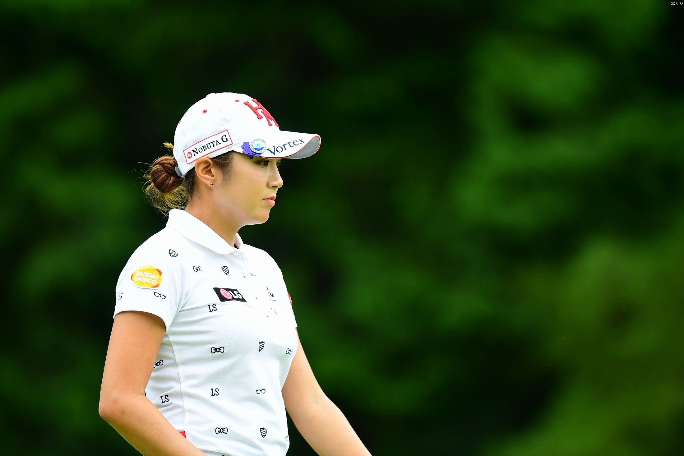 ホステス優勝、賞金女王…イ・ボミにとって正念場の秋を迎える（撮影：上山敬太）