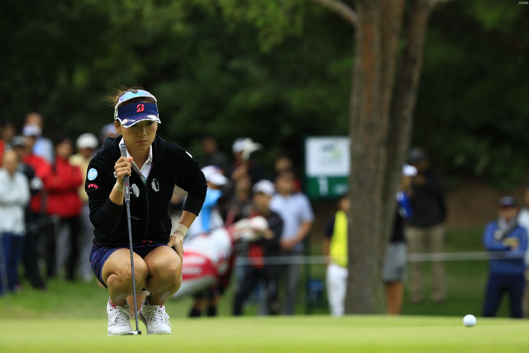 トータル3オーバー・72位タイで今季の戦いを終えた有村智恵（撮影：秋田義和）